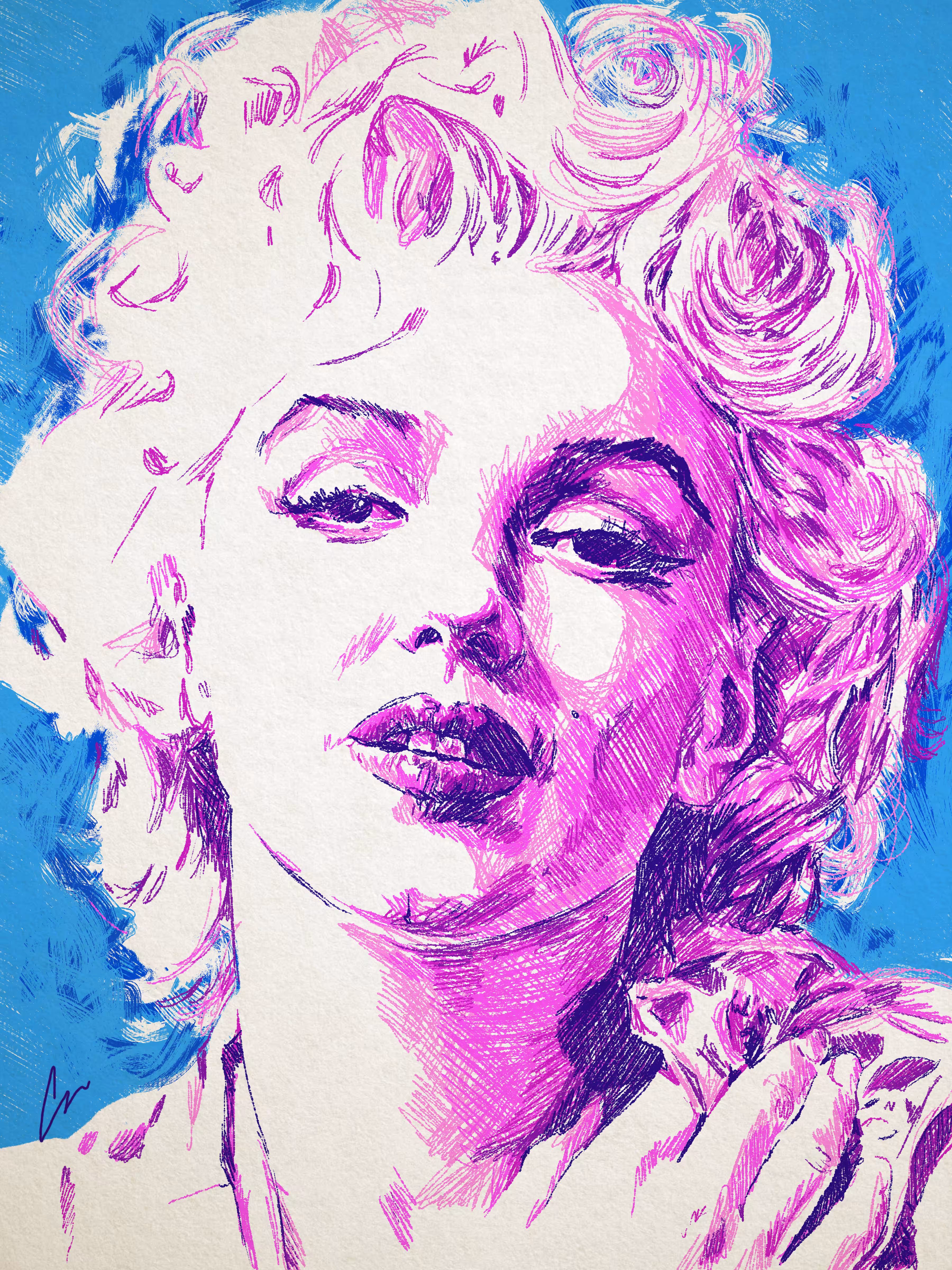 Marilyn Sketch #2