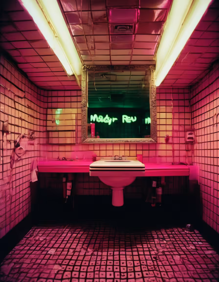 Club Restrooms With Threatening Auras #28