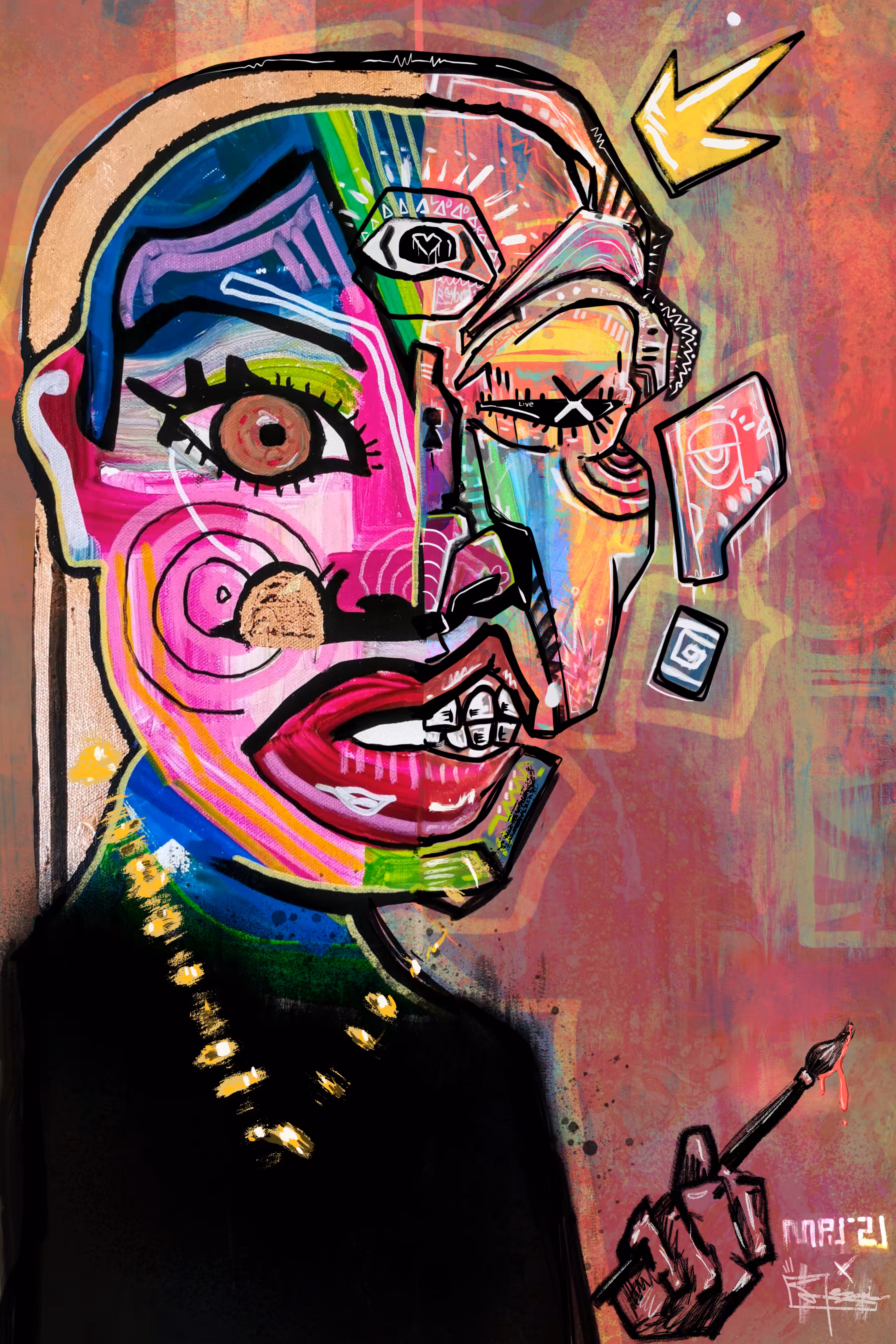 Pain(t)ful Truth | Manu Stegui x Matti Pietari Järvinen