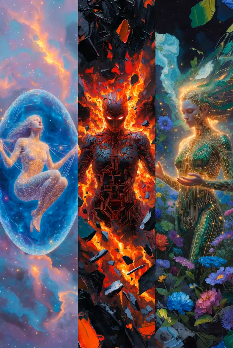 Triad of Becoming