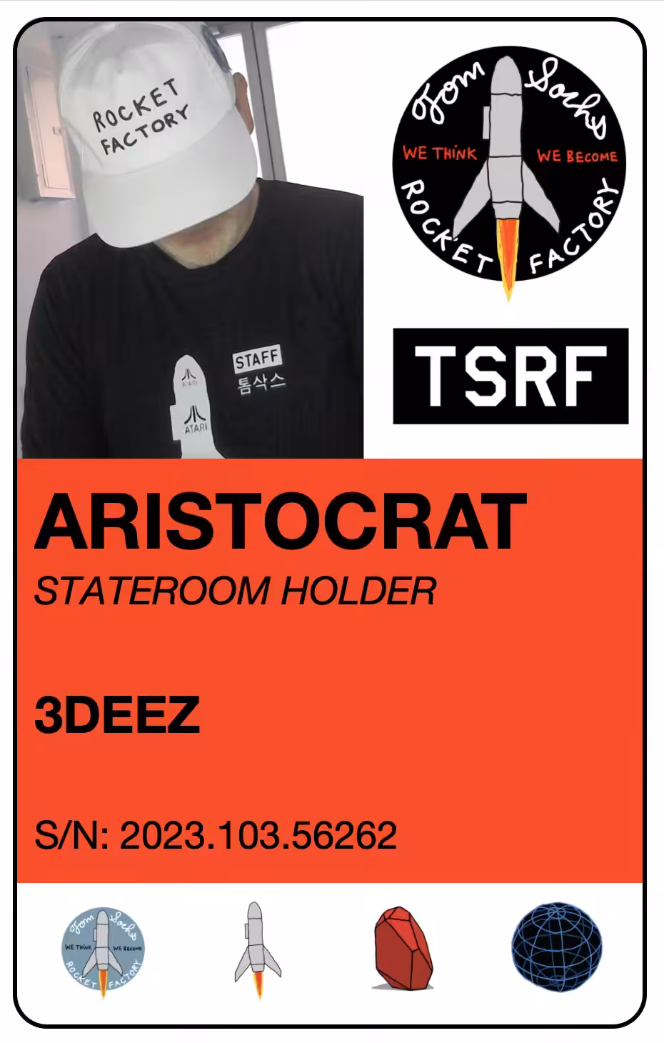 Rocket Factory - ID: TSRF ID S/N 2023.103.56262