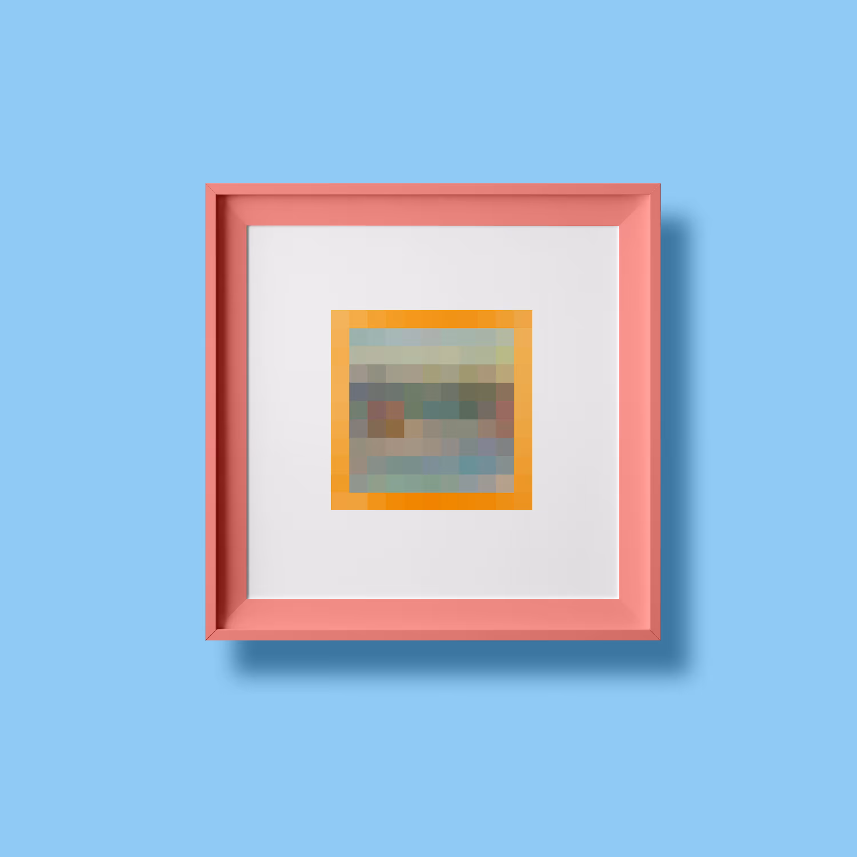 89 Pixels: Claude Monet - Haystacks