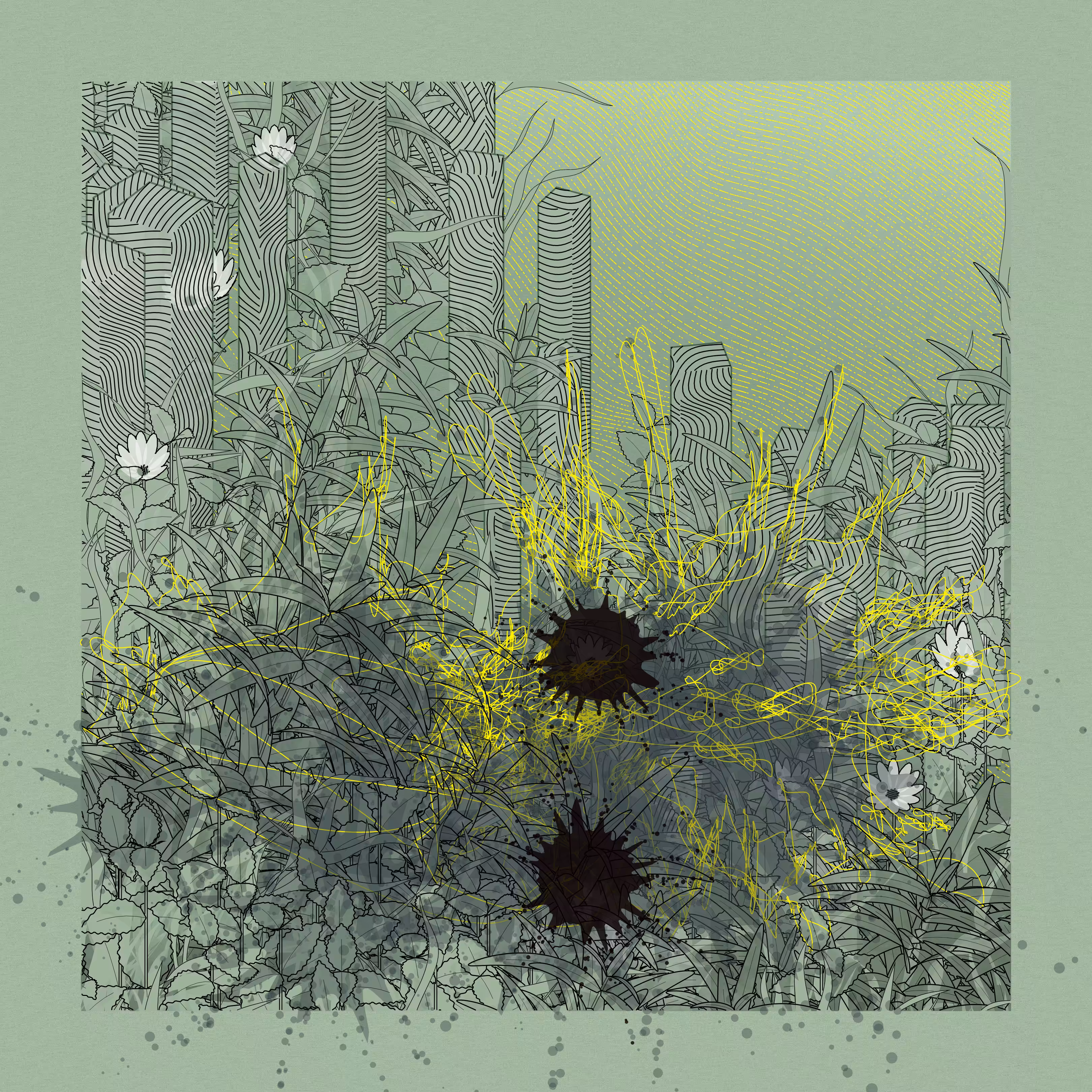 Landscape with Carbon Capture #11031