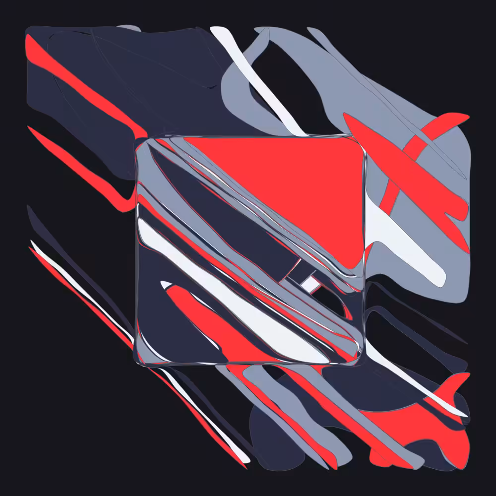 Geometric colorful shapes 3 #125