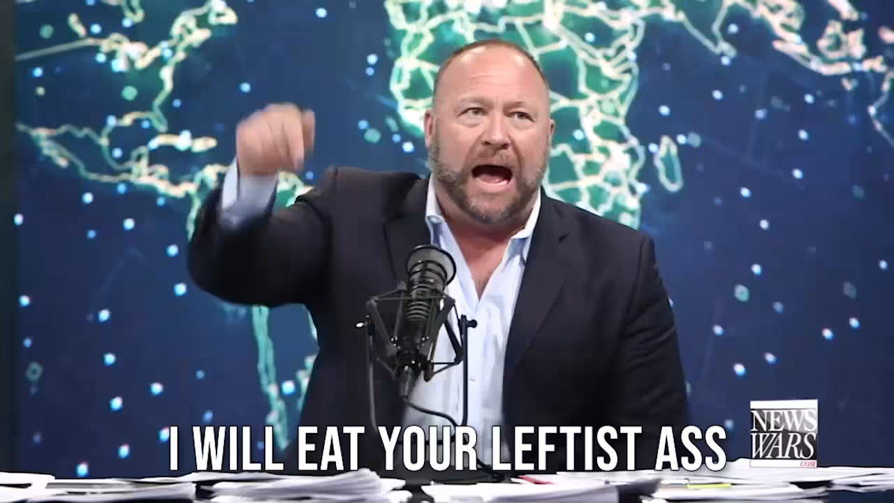 Song A Day: Alex Jones Will Eat Your Leftist Ass