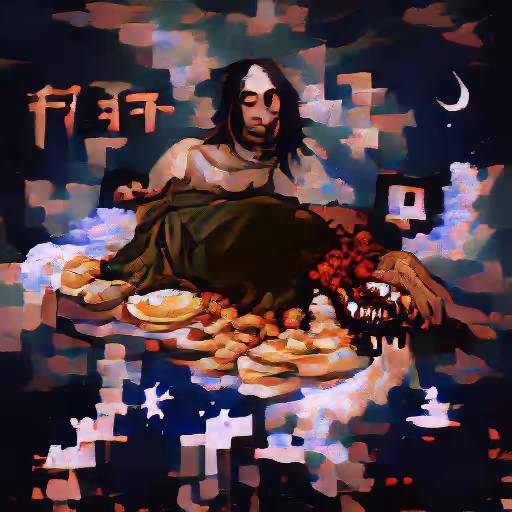 "Those who dream of feasting wake to lamentation." - 003