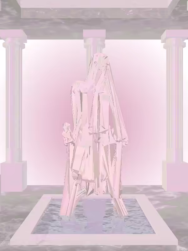 HeavenComputer: The Fragmented Shooter Peach Blossom Woman #7772