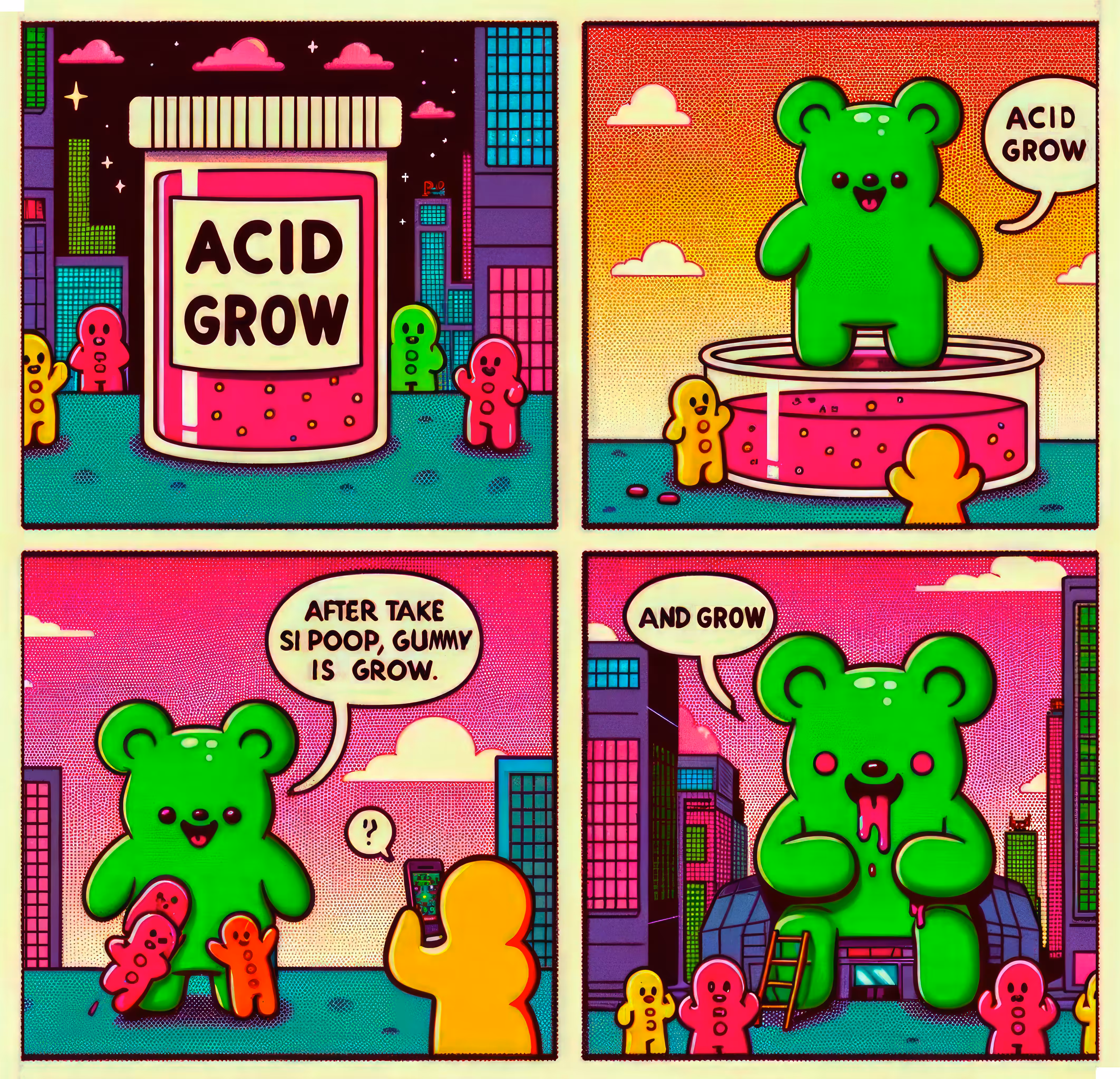 Acid Grow: LSDGB Comic #9 (Airdrop)