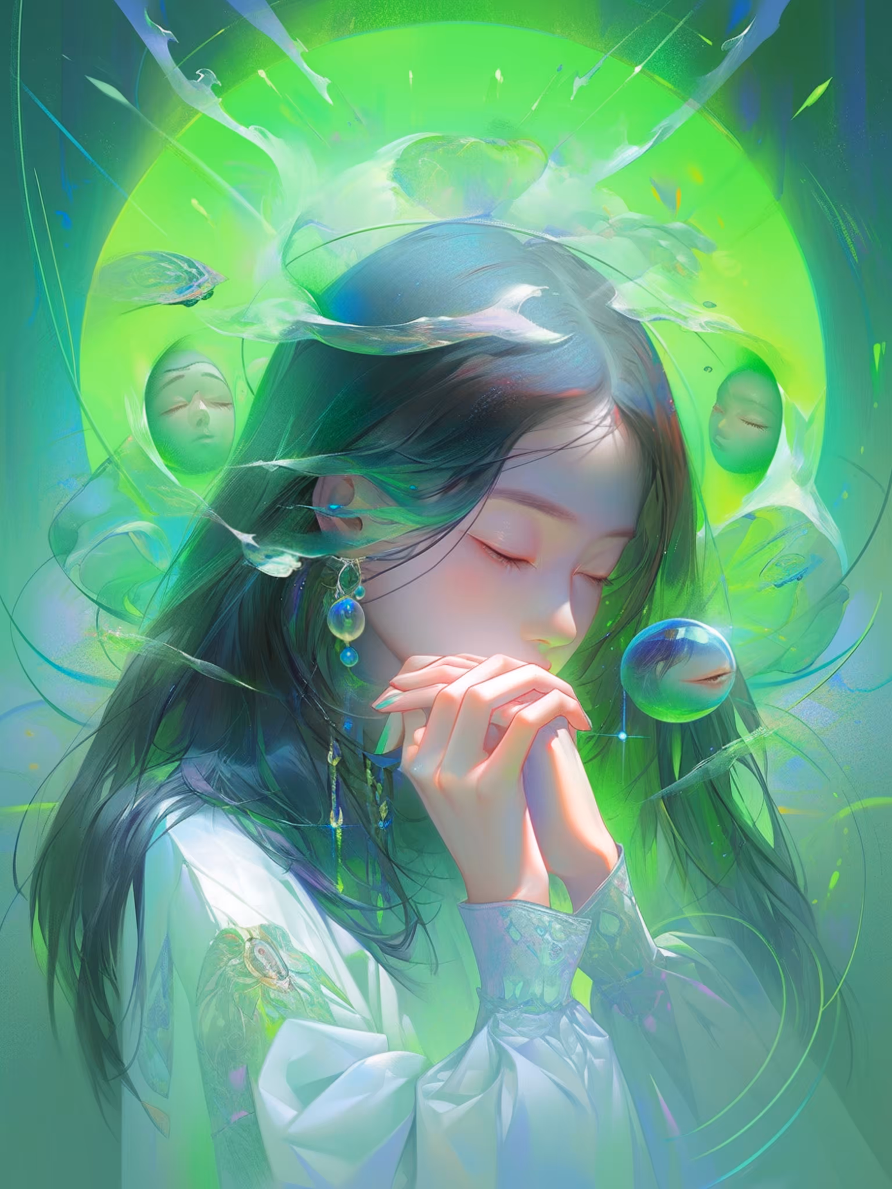 Quiet moment for reflection 