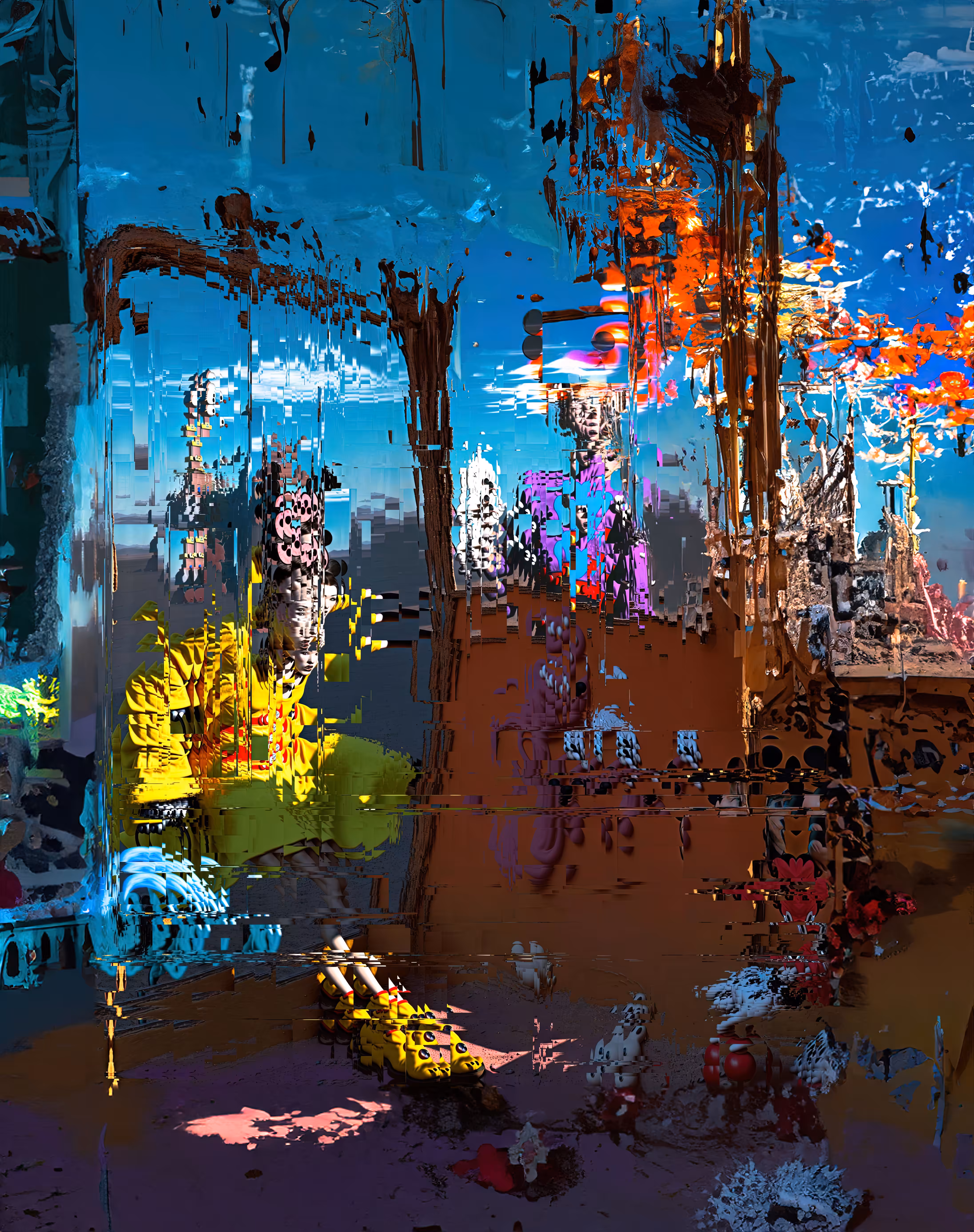 Game in the disappearing room