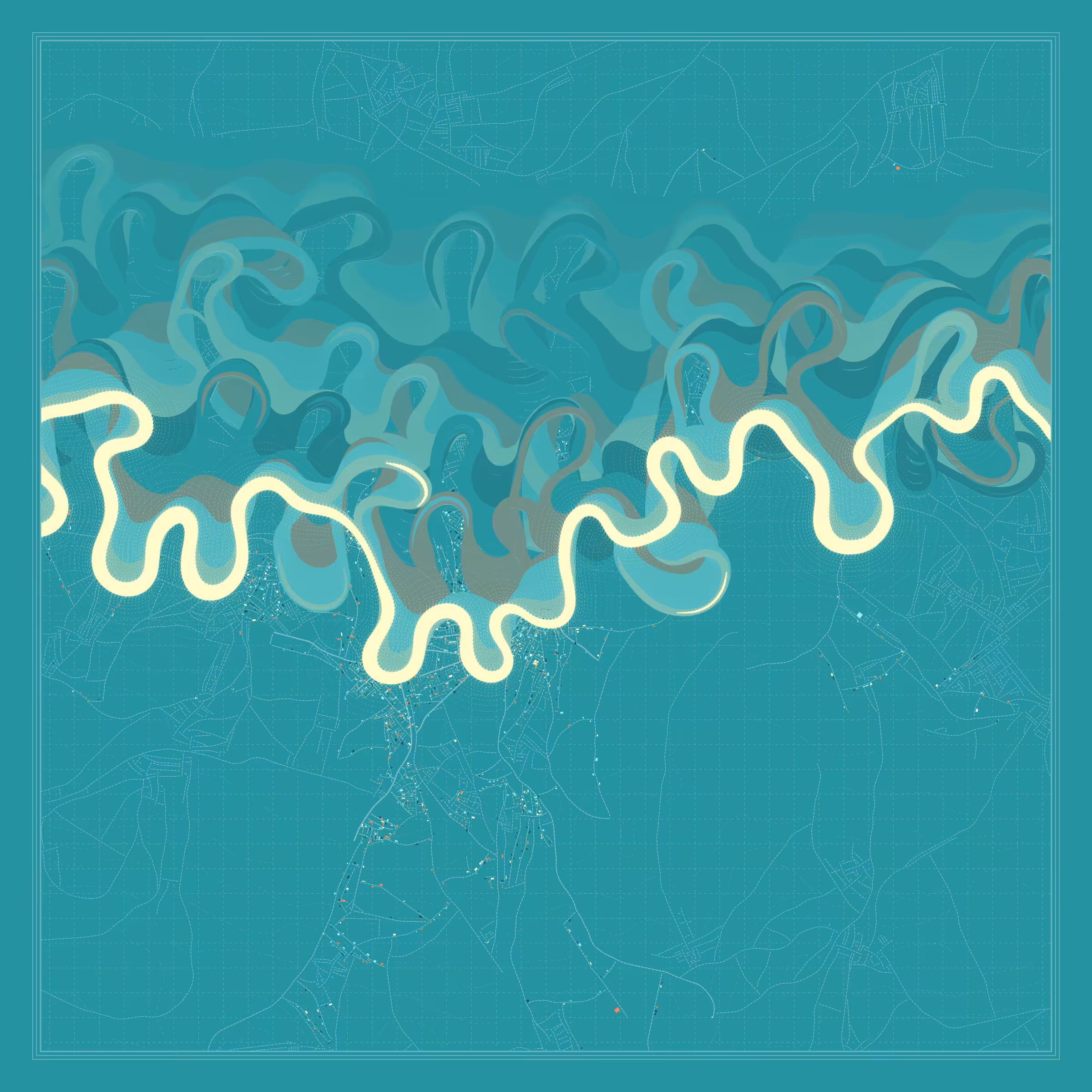 Ancient Courses of Fictional Rivers #293