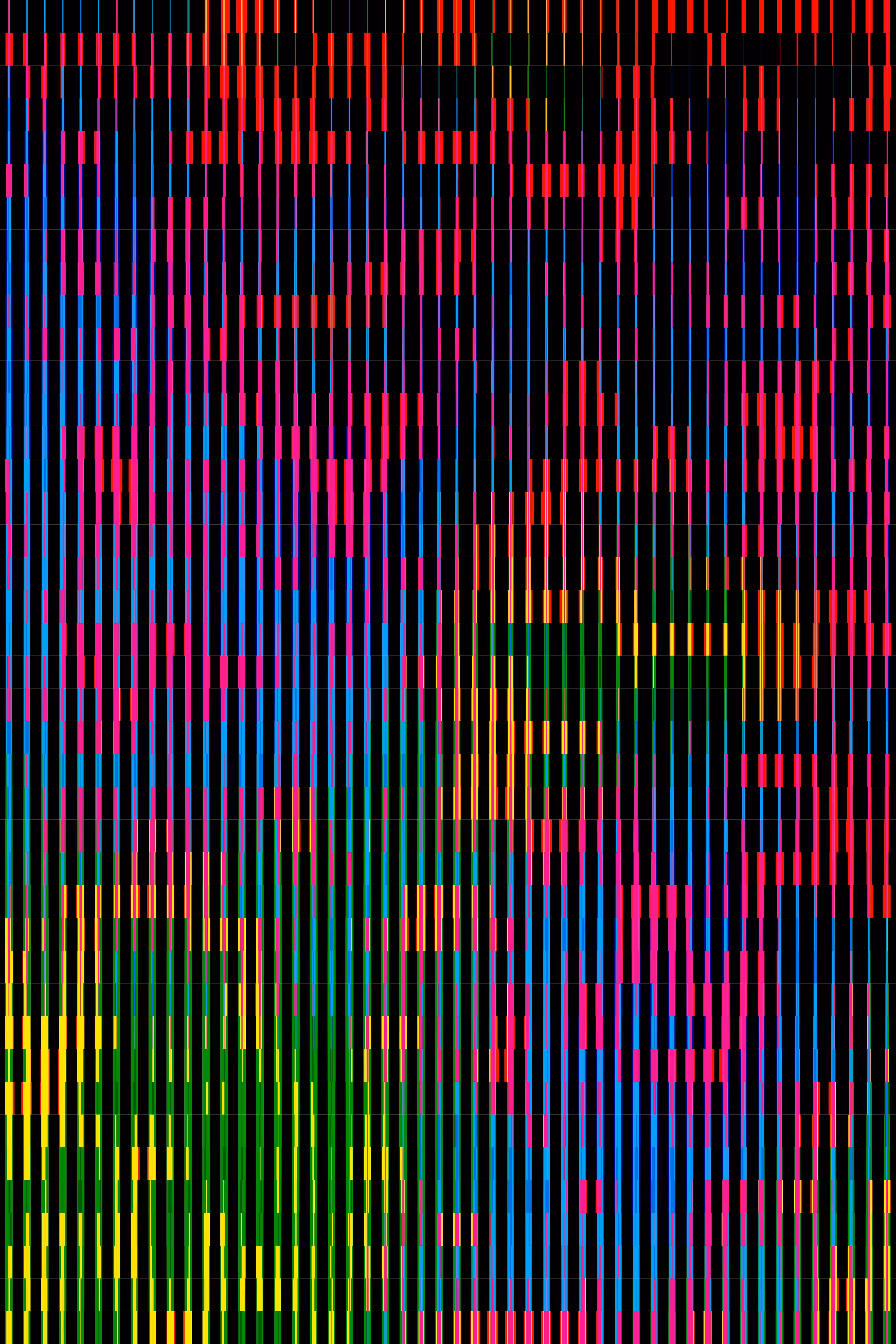 Three lines. Three Colours #60