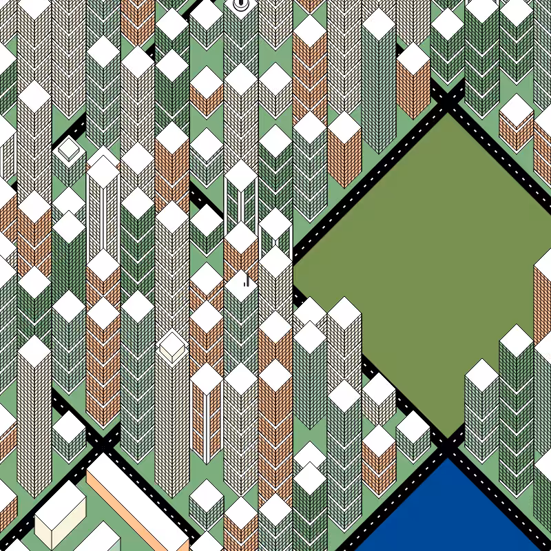 A City from Above #5