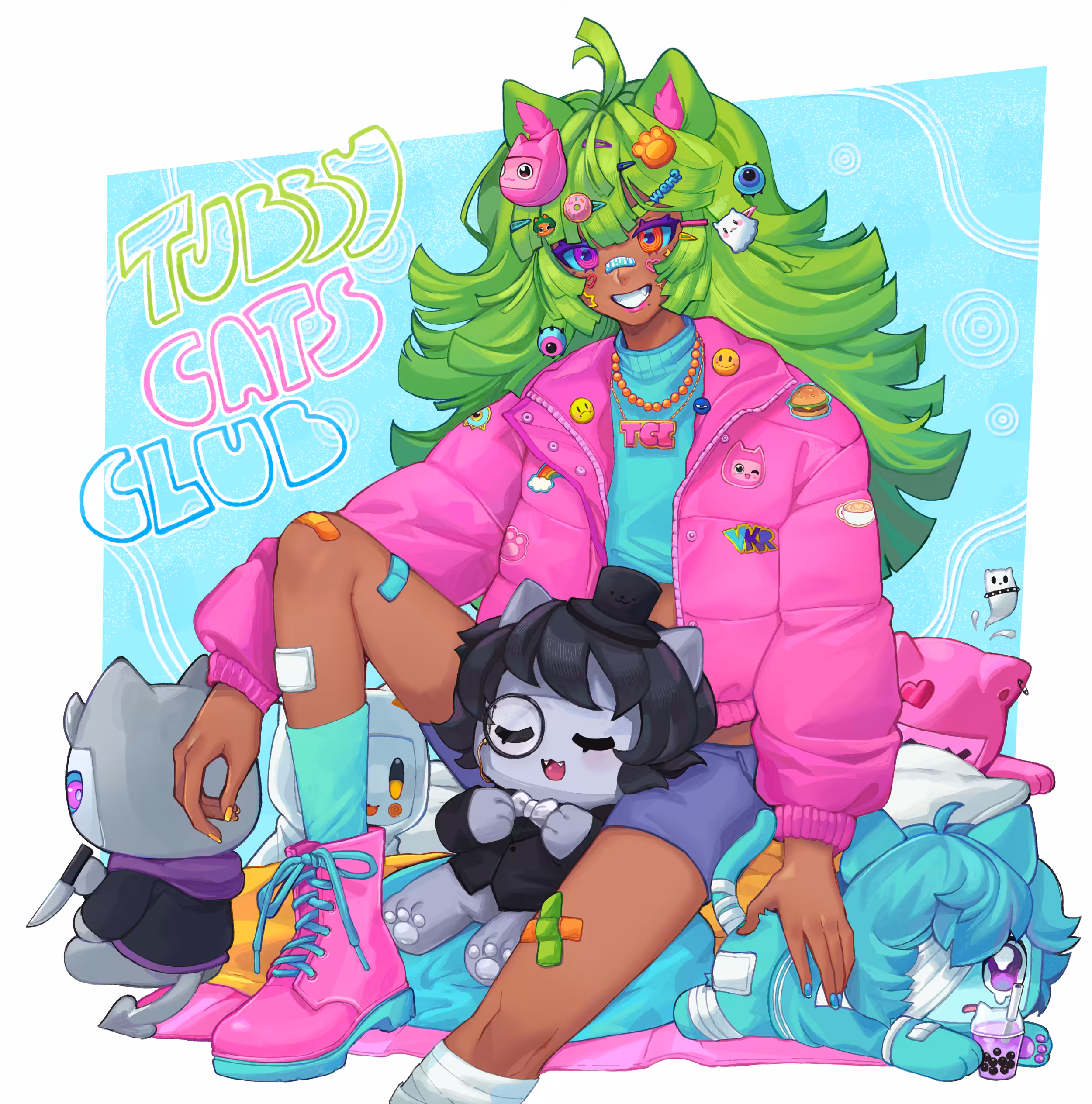 /ᐠ｡ꞈ｡ᐟ\  TUBBY CATS CLUB 
