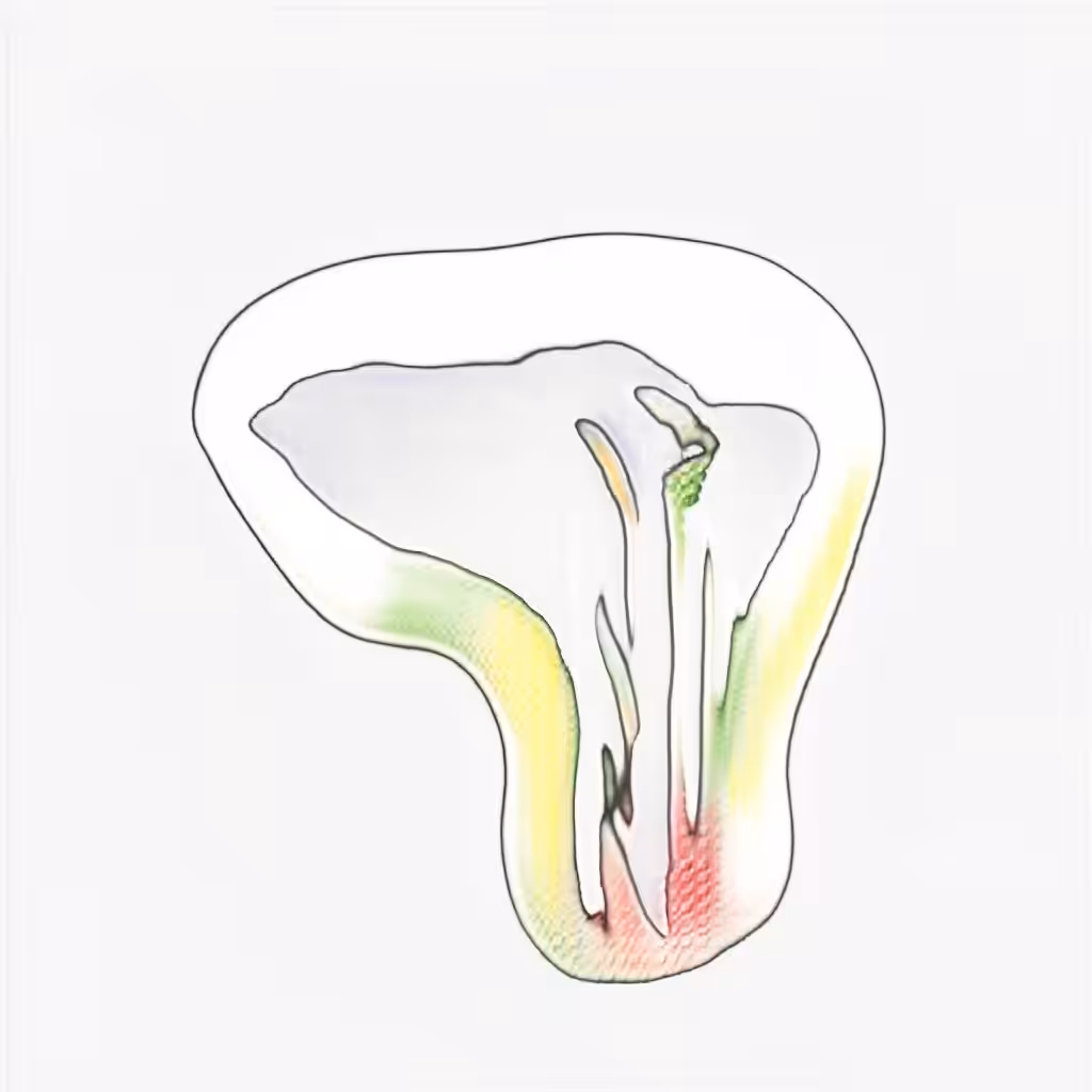 Artificial Emergence: Elephant Ear Flower