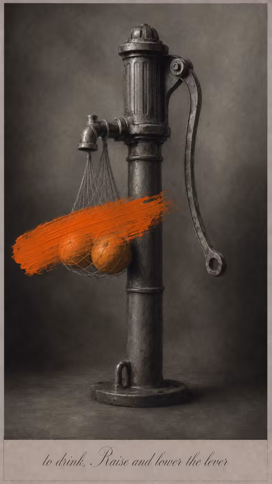 Dark & lovely: Two oranges