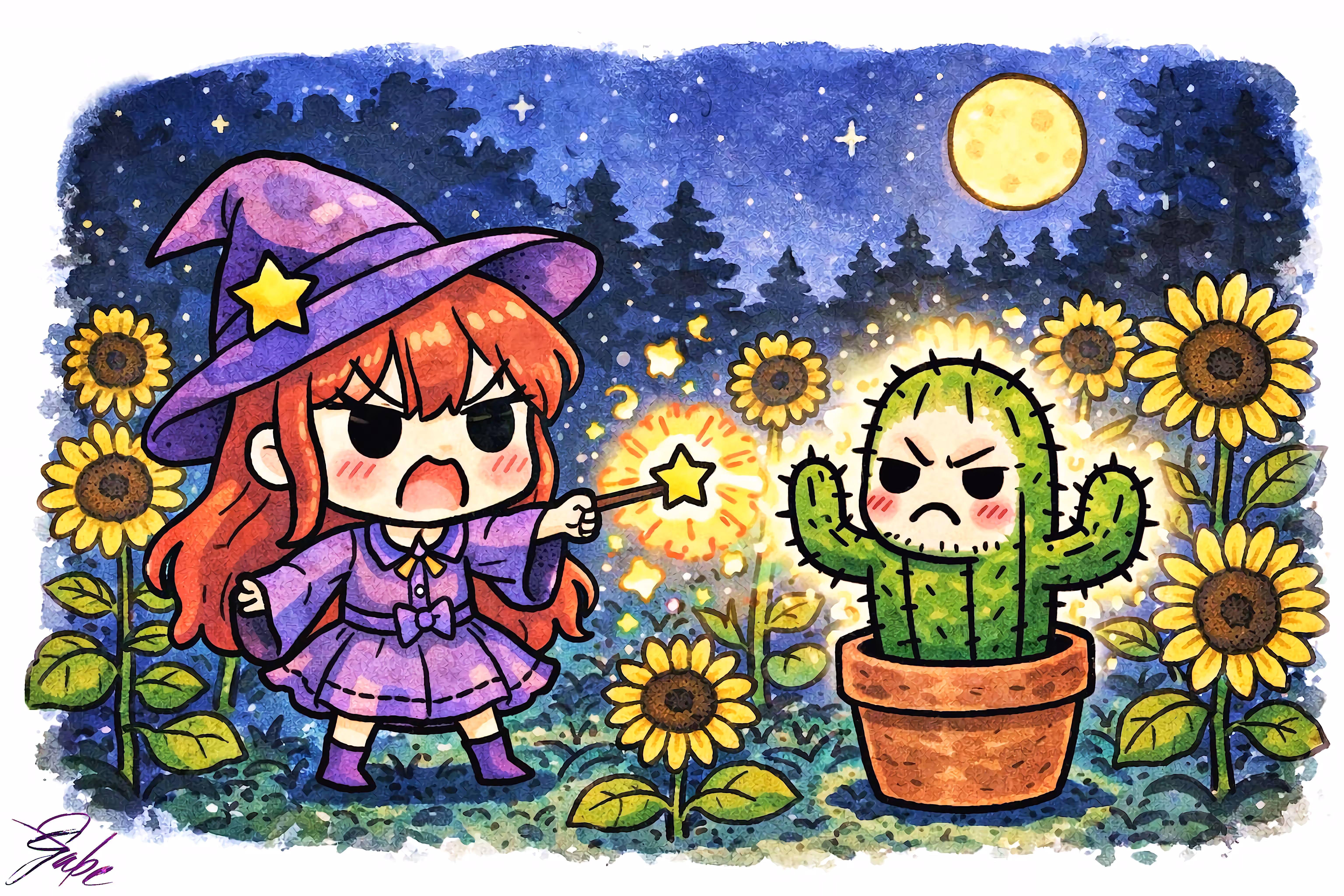 Aina VS Hito: Cactus Crazy
