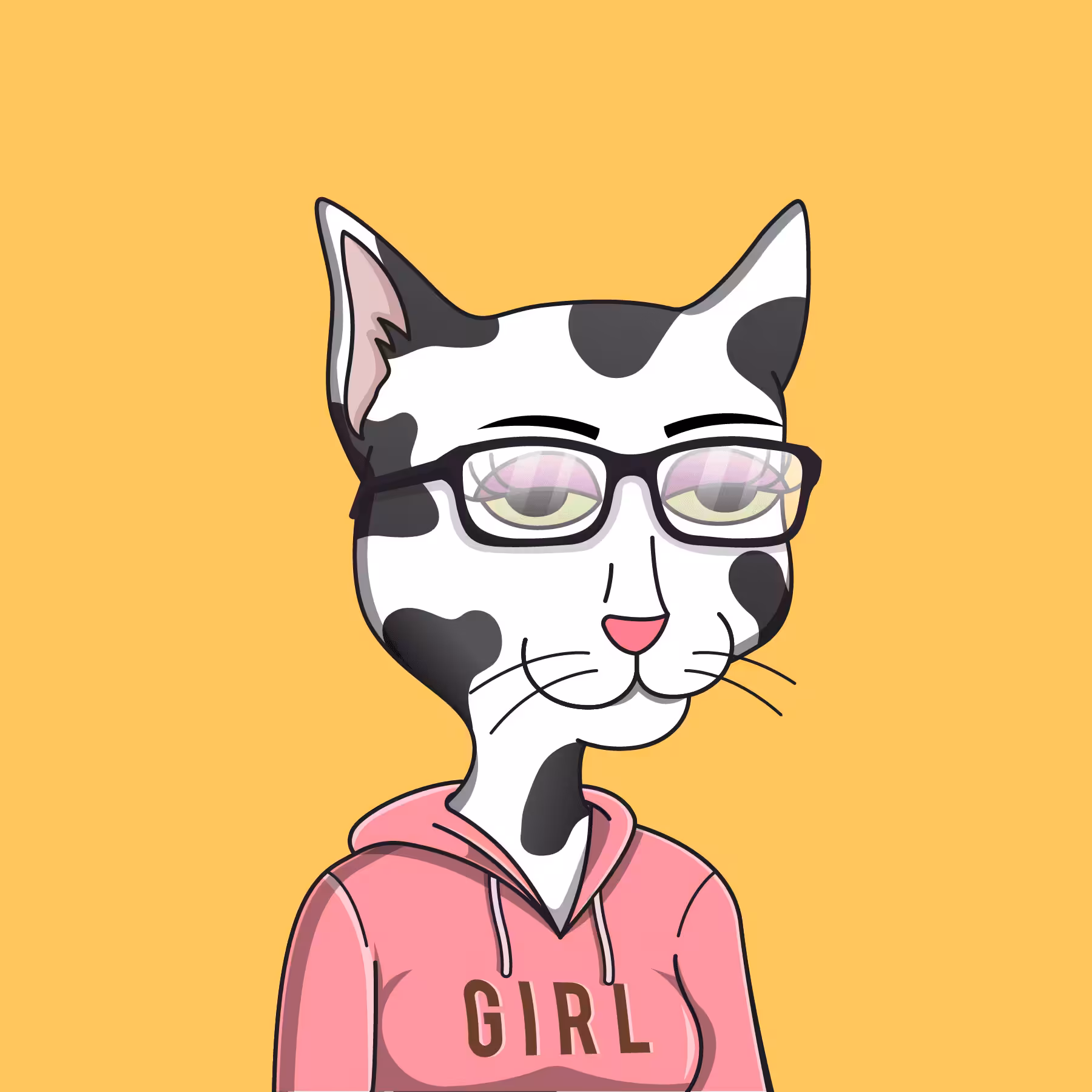 Girl Cat #510