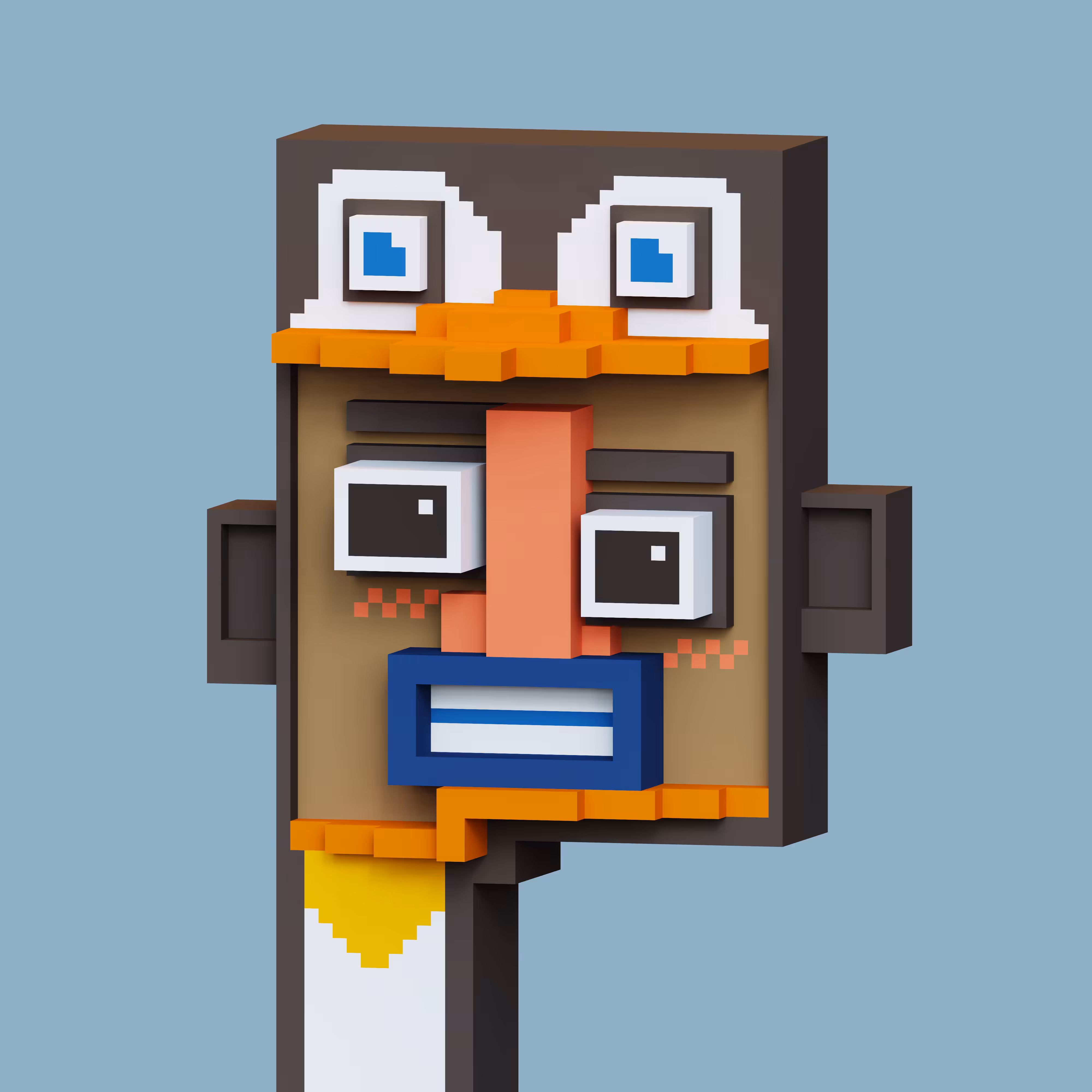 Pop Cubism Voxel 68