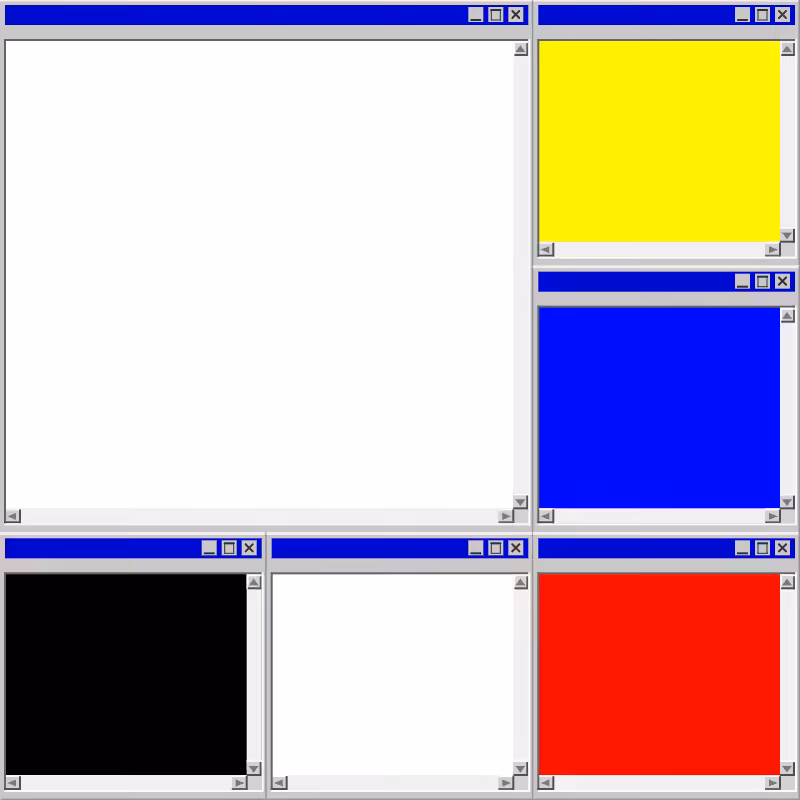 Mondrian's Desktop #2