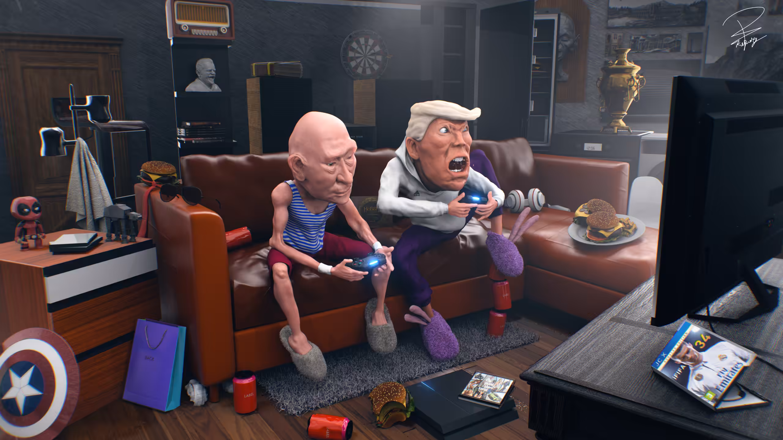 Putin and Trump