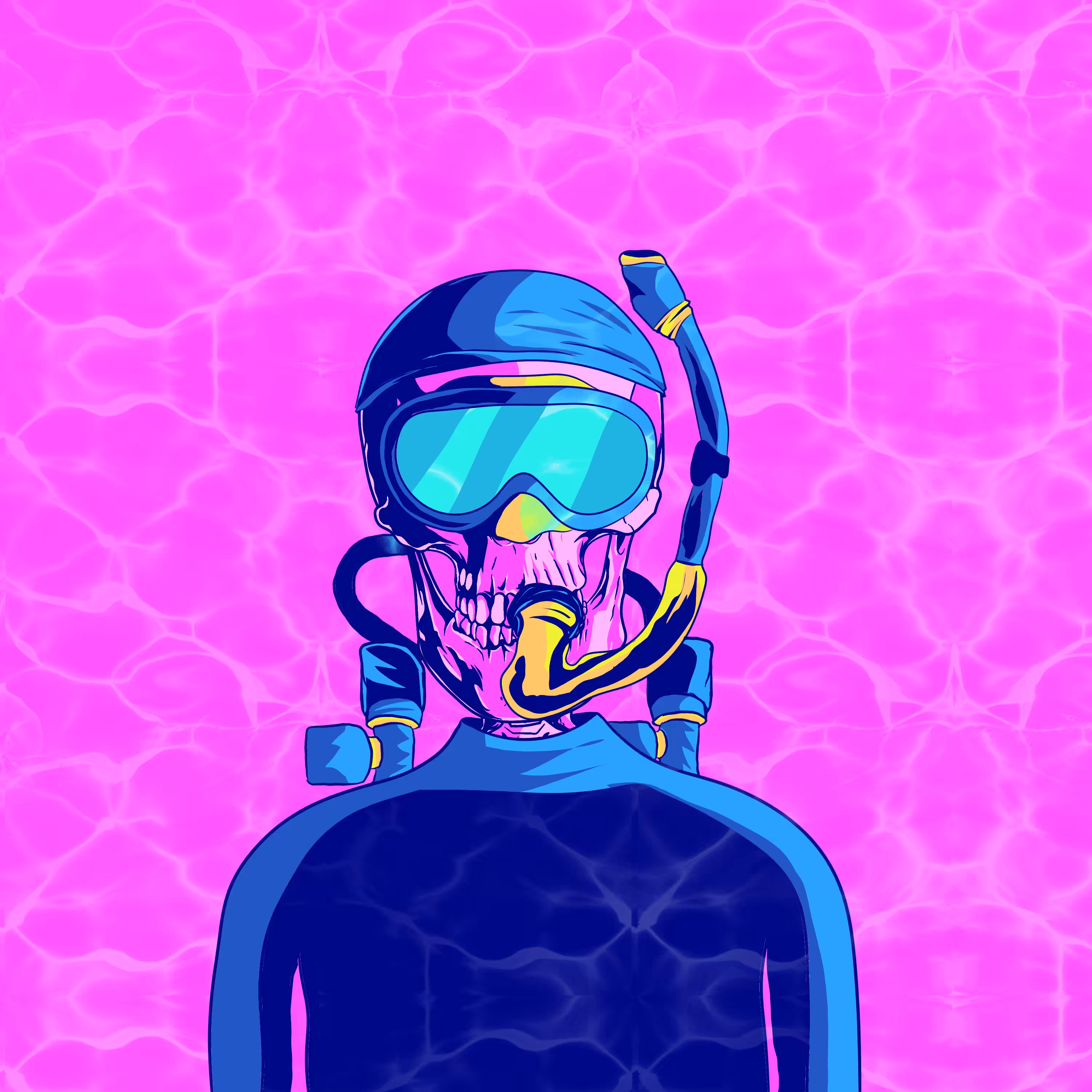 Intergalactic Skeles #36 - Diver