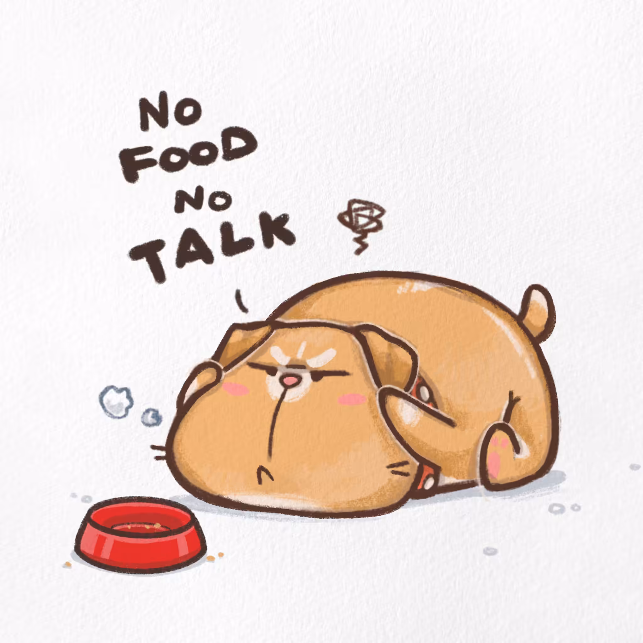 No Food No Talk
