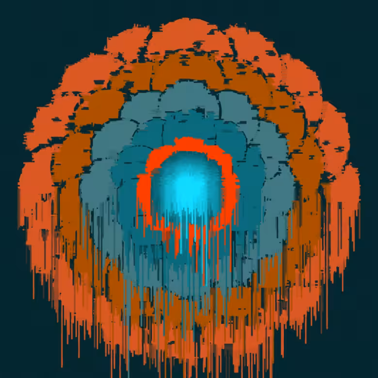 Melted flower #5