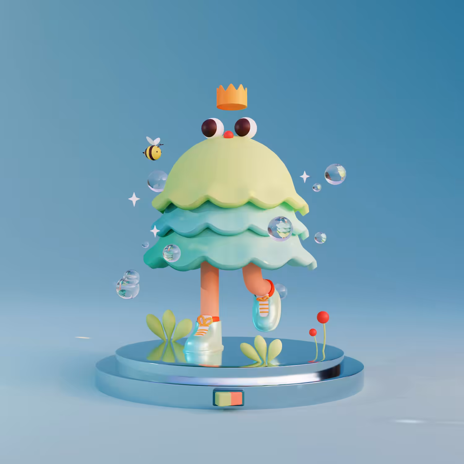Crowned Explorer Toy