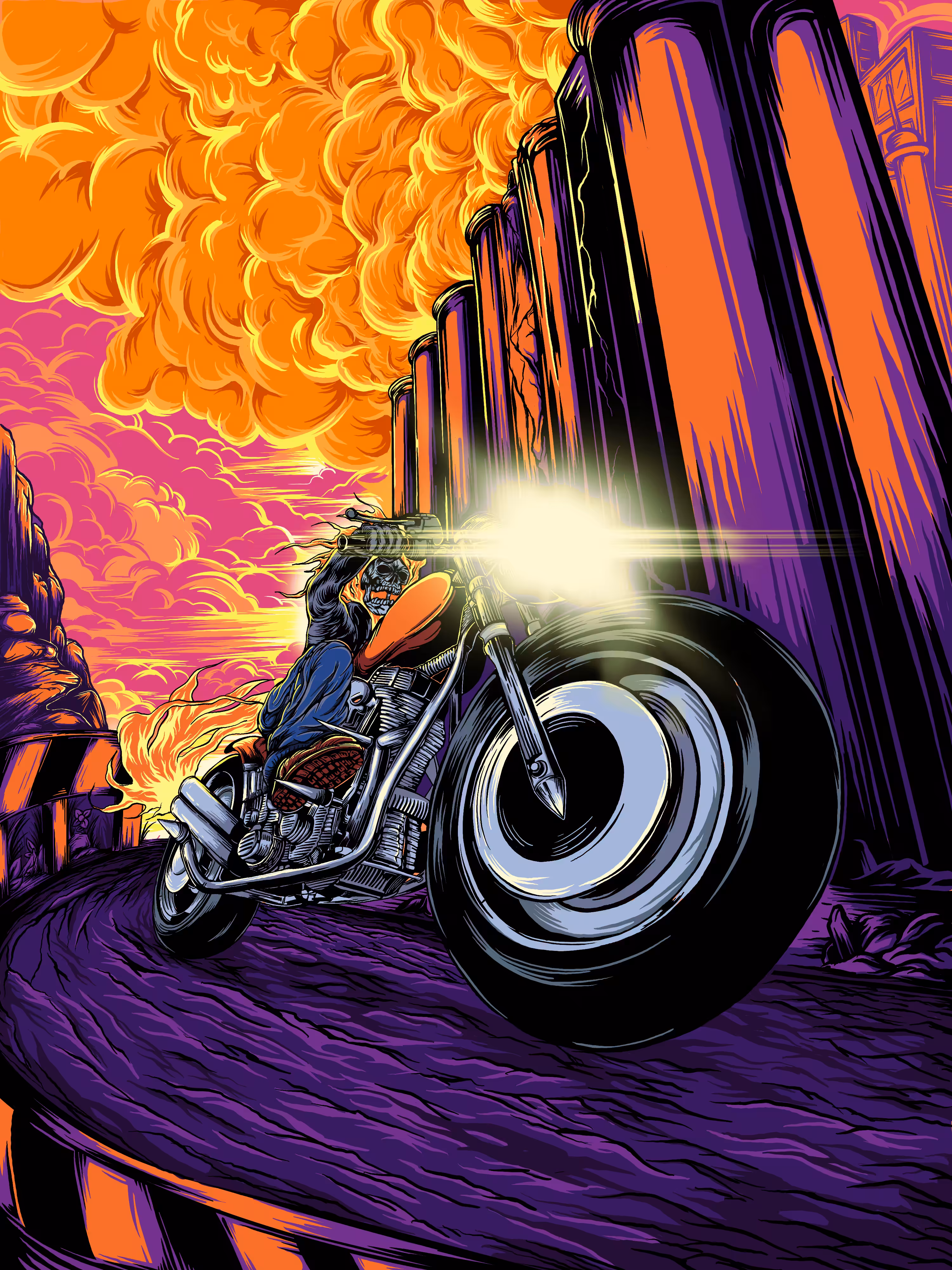 RIDE IN COLLAPSE