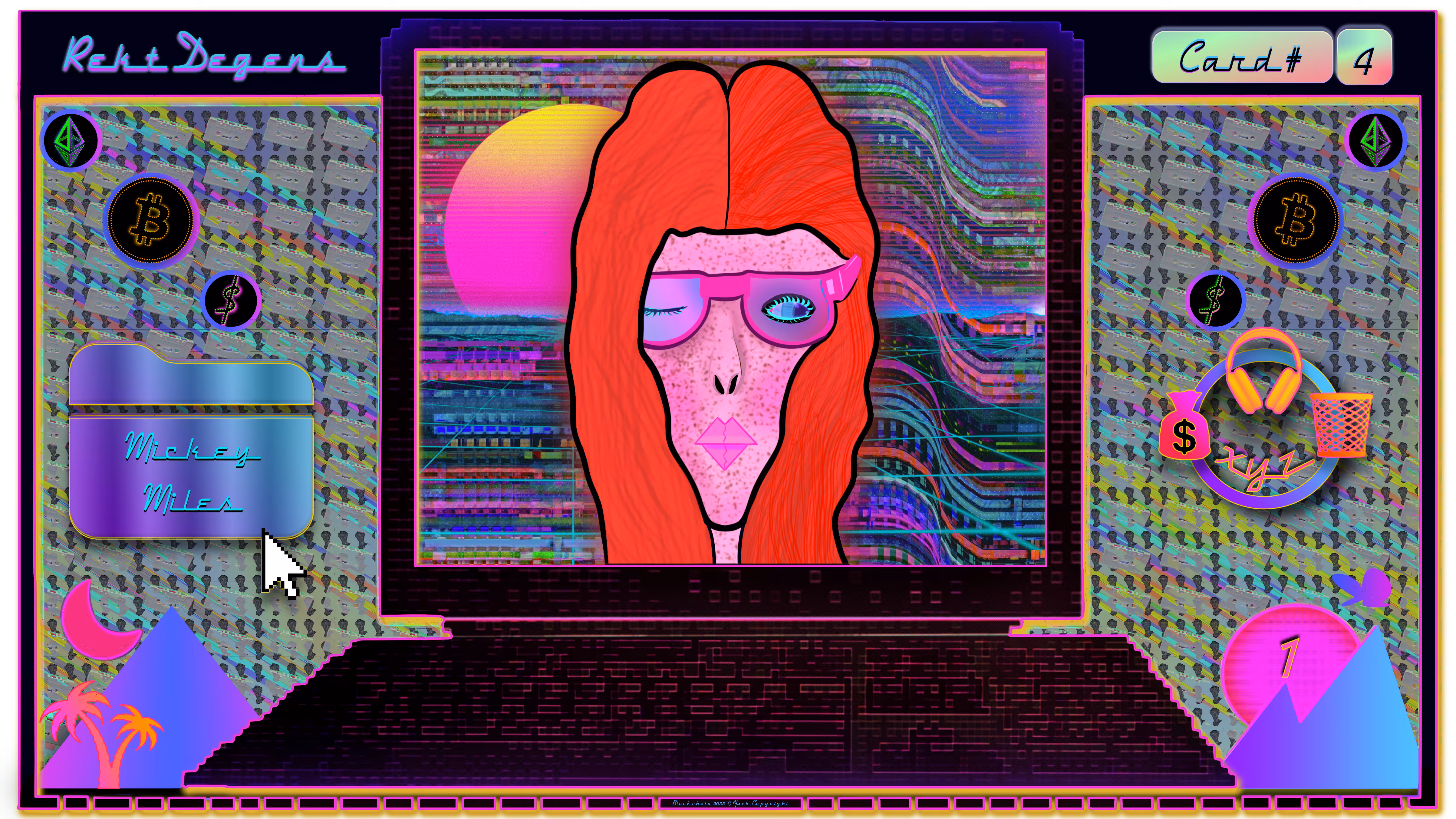 CARD #4 DΞGΞN MICKY MILΞS