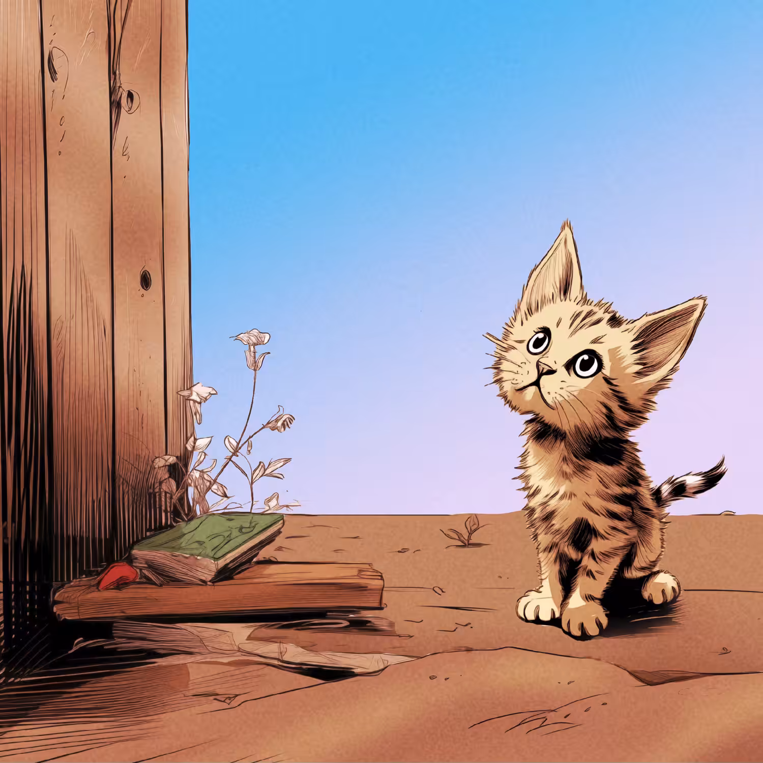 The Cat and the Butterfly 🦋 
