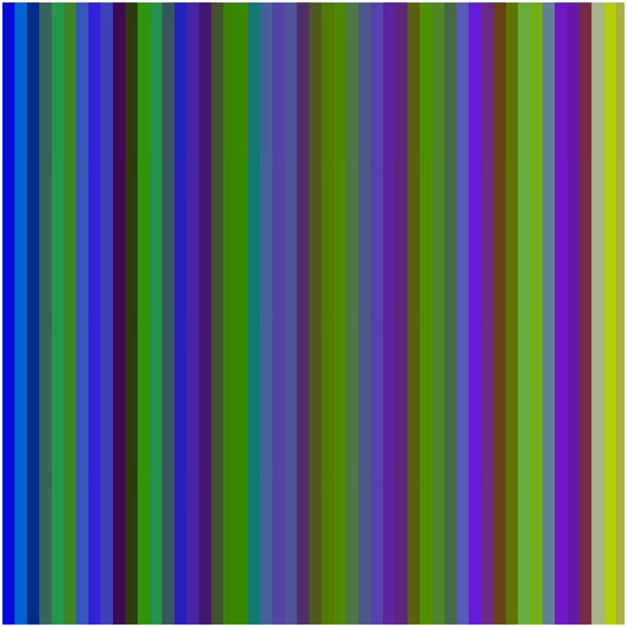 Coloured Lines #1 #48