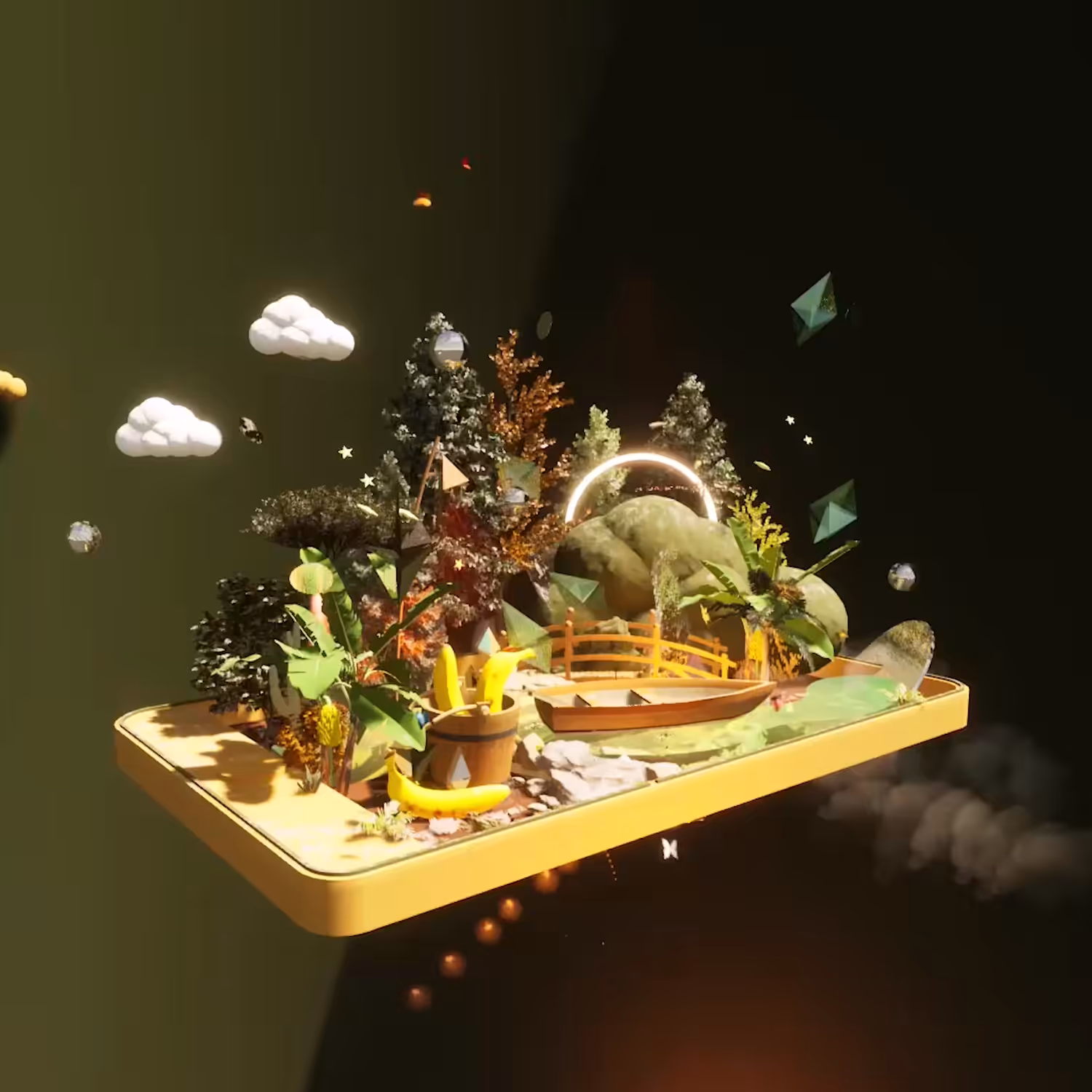 Banana Garden on your Phone