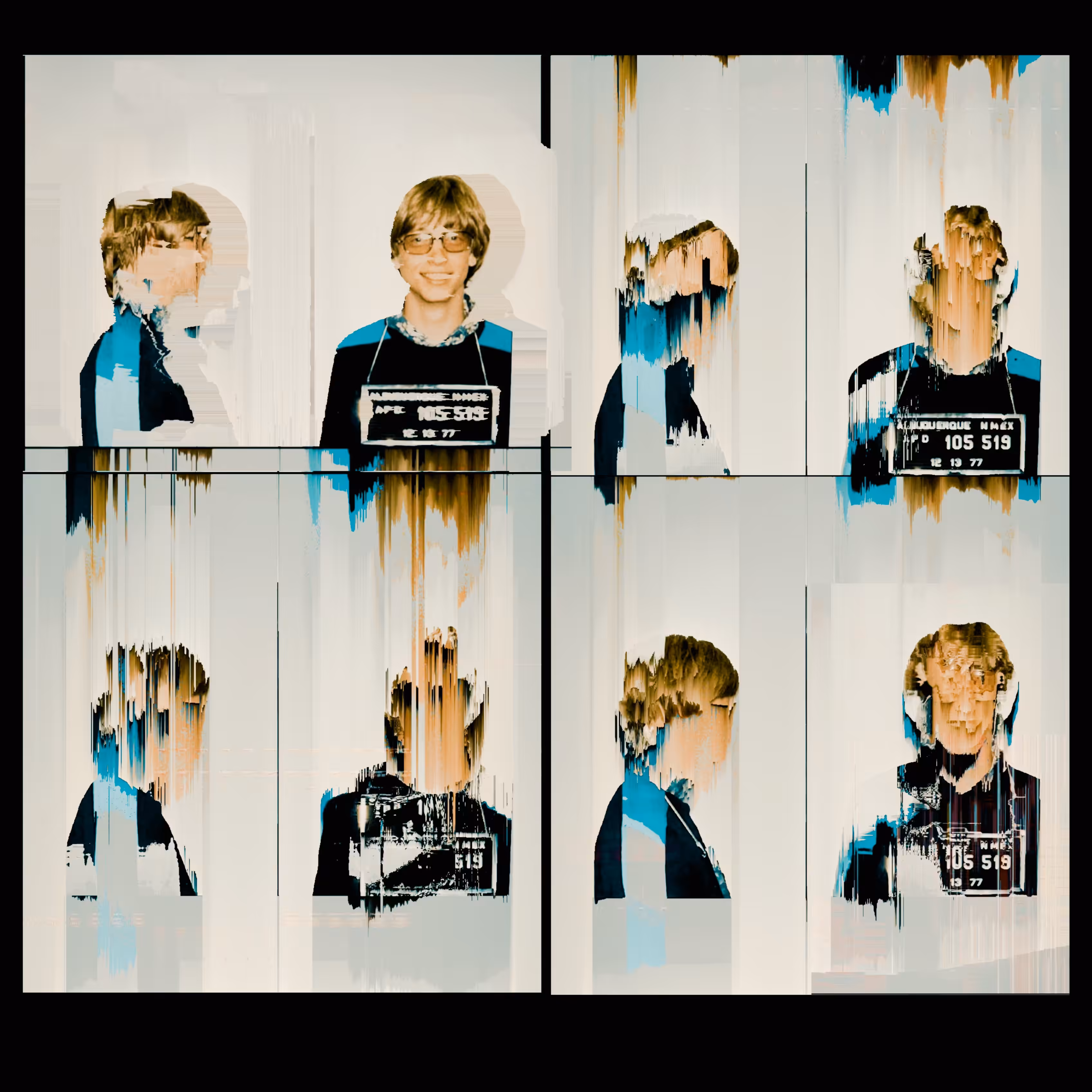 December 13 1977 - glitching mugshots #2