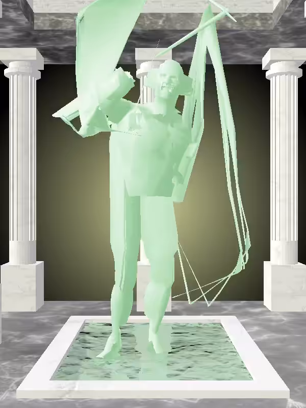 HeavenComputer: The Arguing Normie Green Man #740