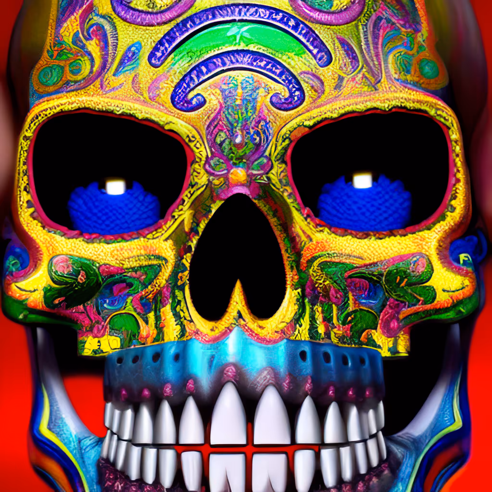 Head Case - A Color Study: Head Case #625