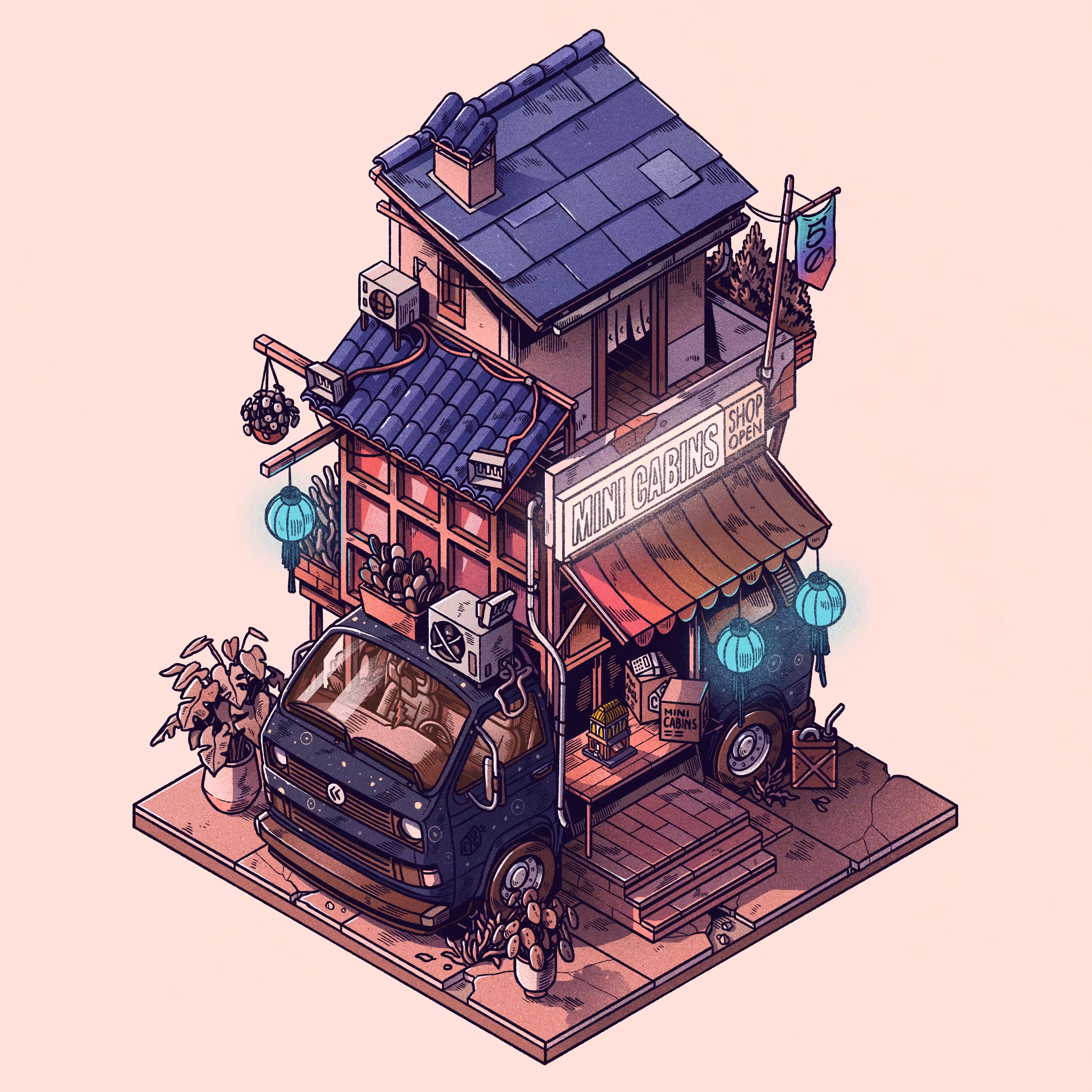 Curious Cabins #50: Caravan #509