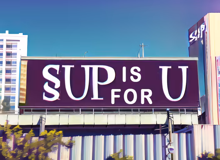 SUP is for U