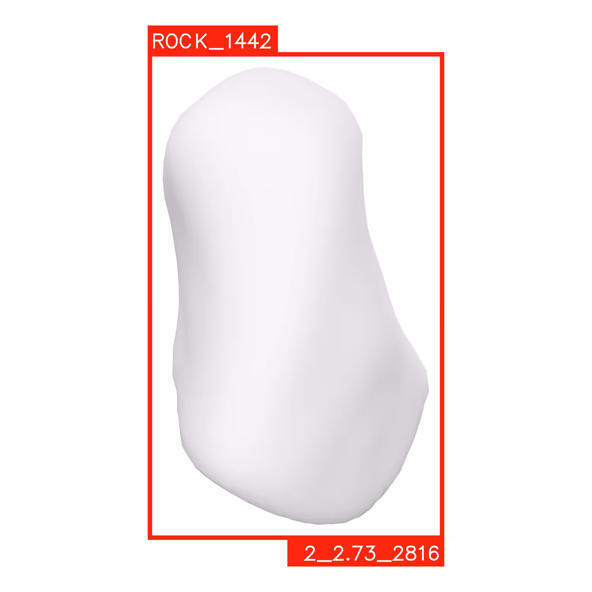 UNSHADED ROCKS: ROCK 1442