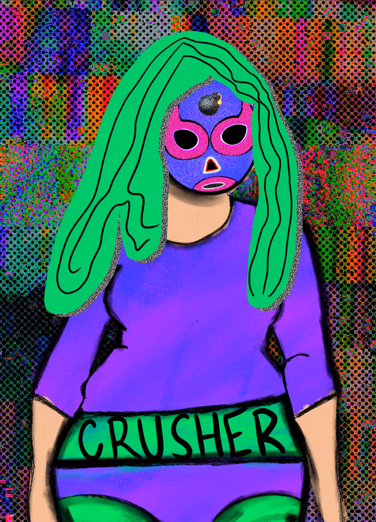 NFT luchadora #10