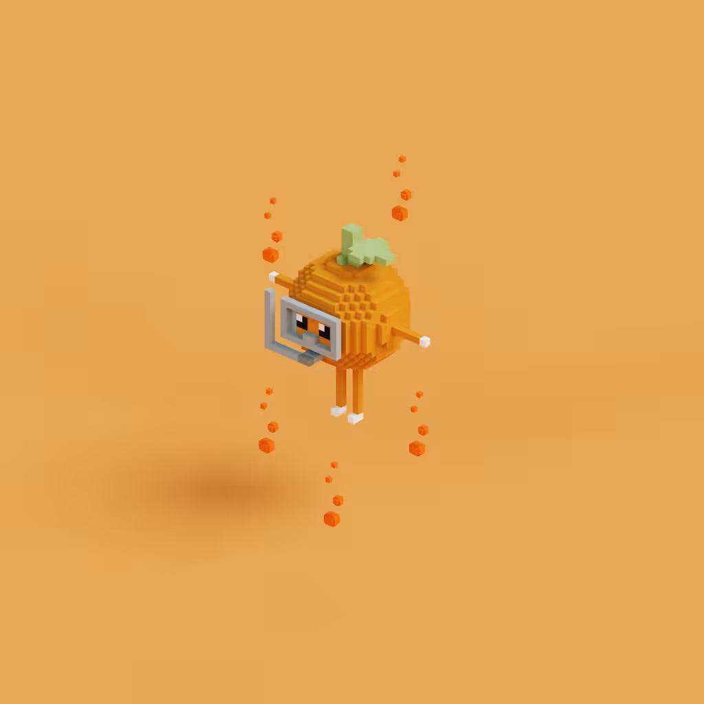 Voxel Orange