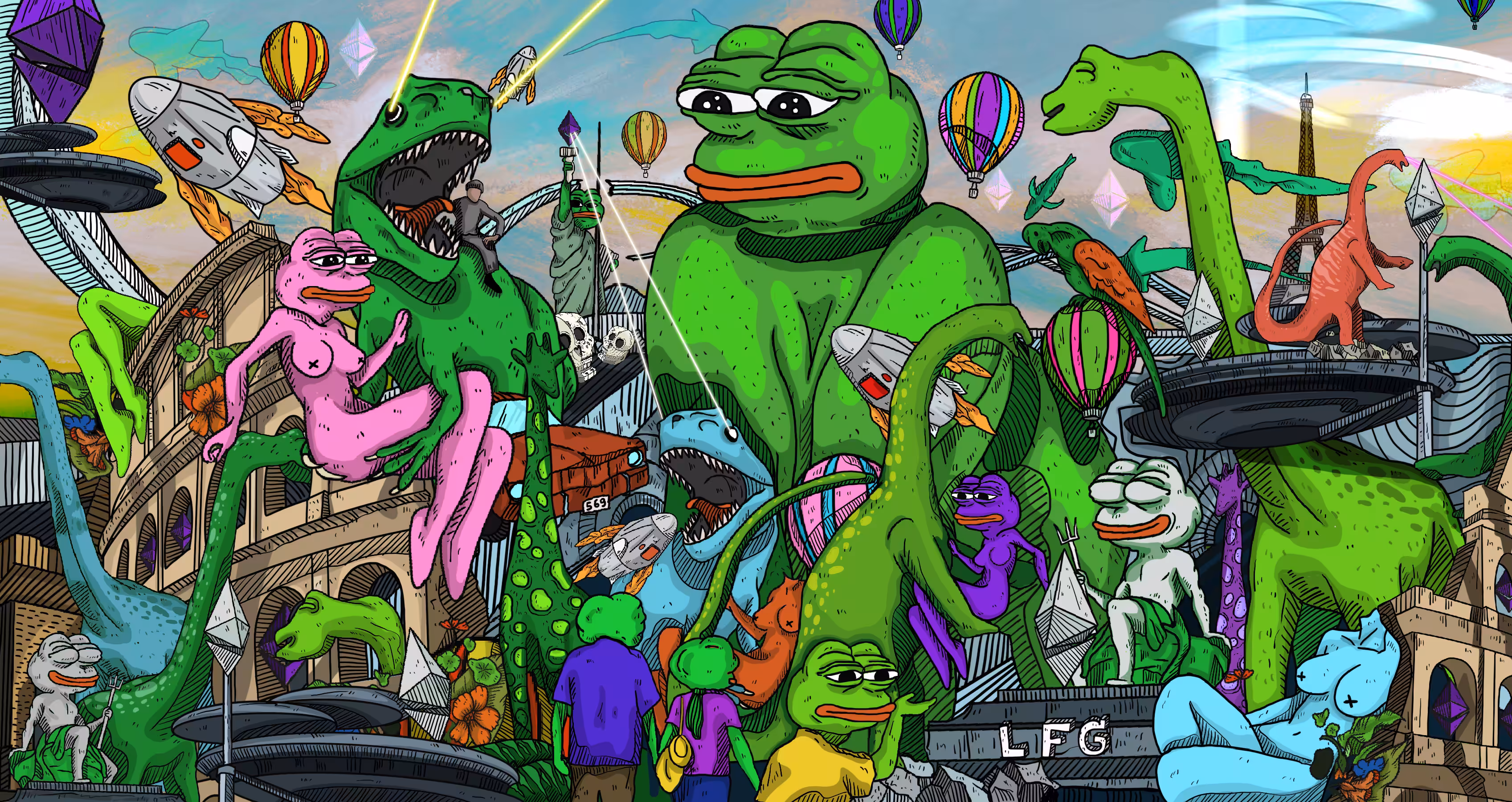 🐸 Animal City Battle 🦖