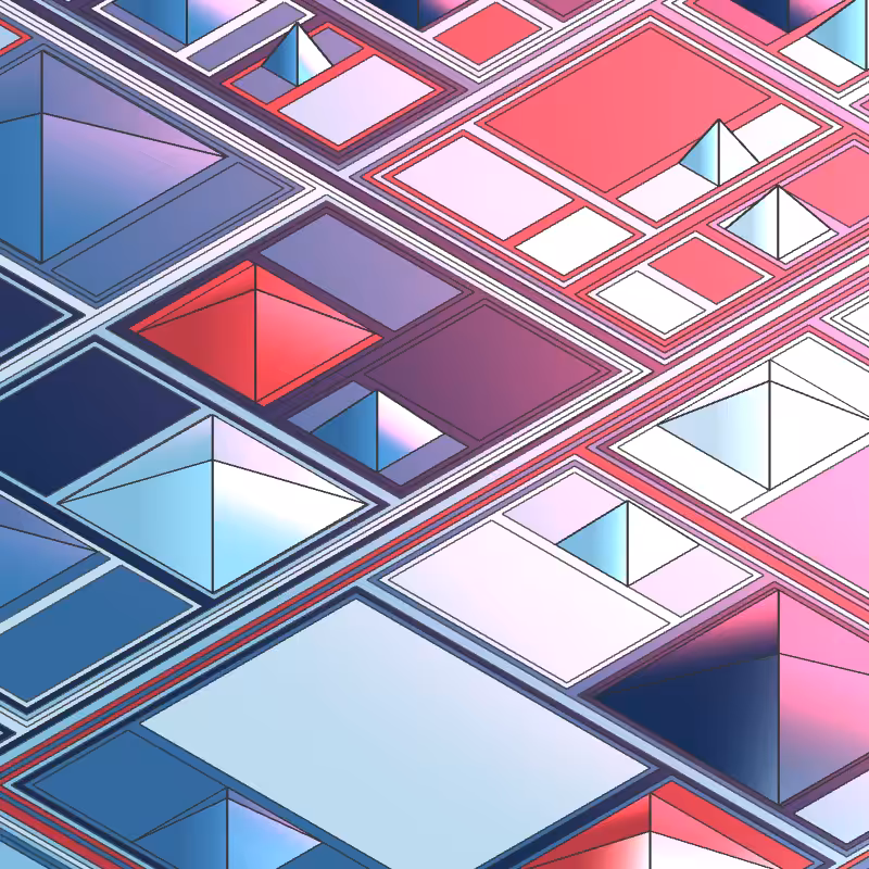 Geometric city #78