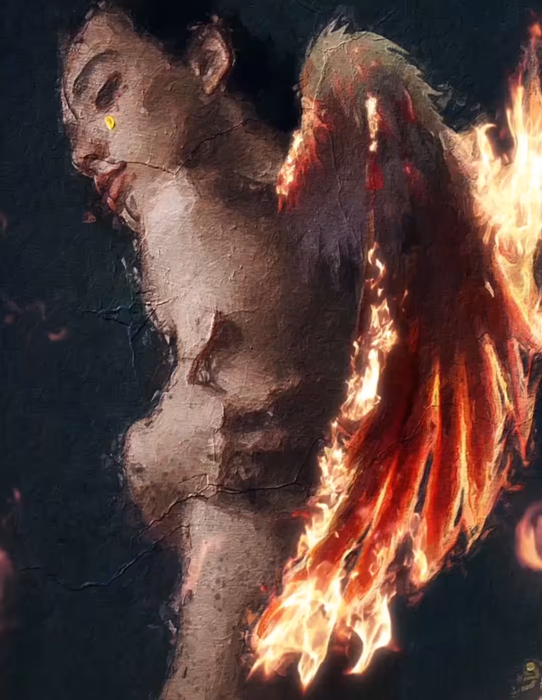 / Sadness flies away on the wings of time / (motion)
