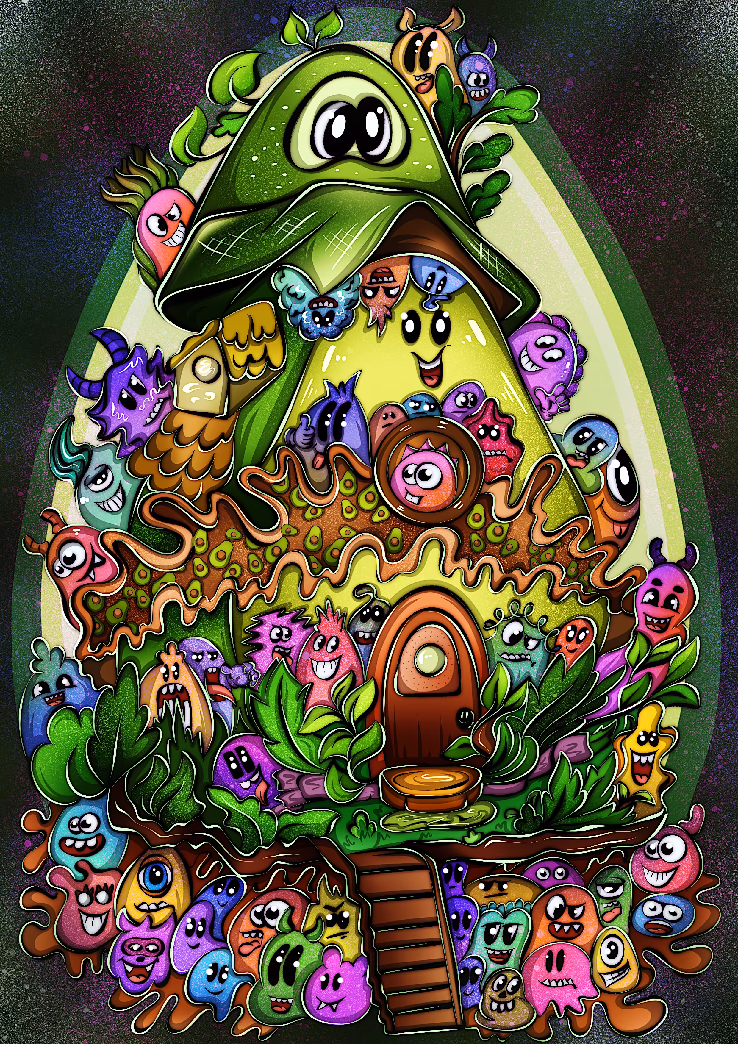 Avocado Hive of Life