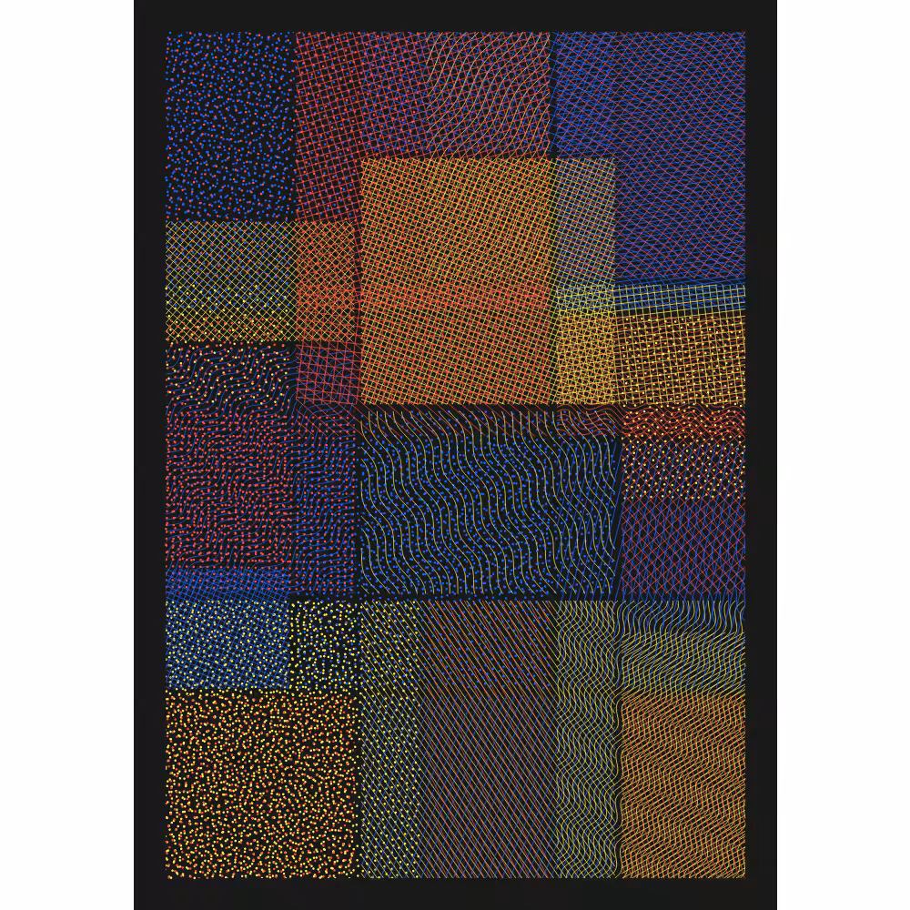 Pattern Grid Chaos  #13