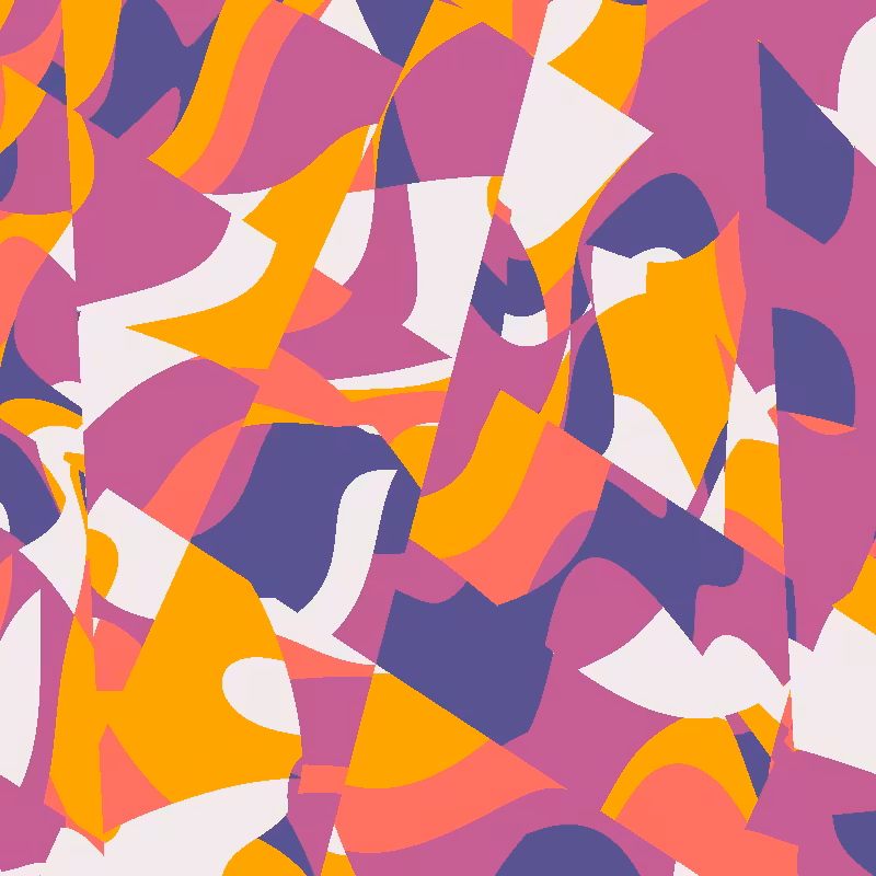 Geometric colorful shapes 3 (Free edition) #100
