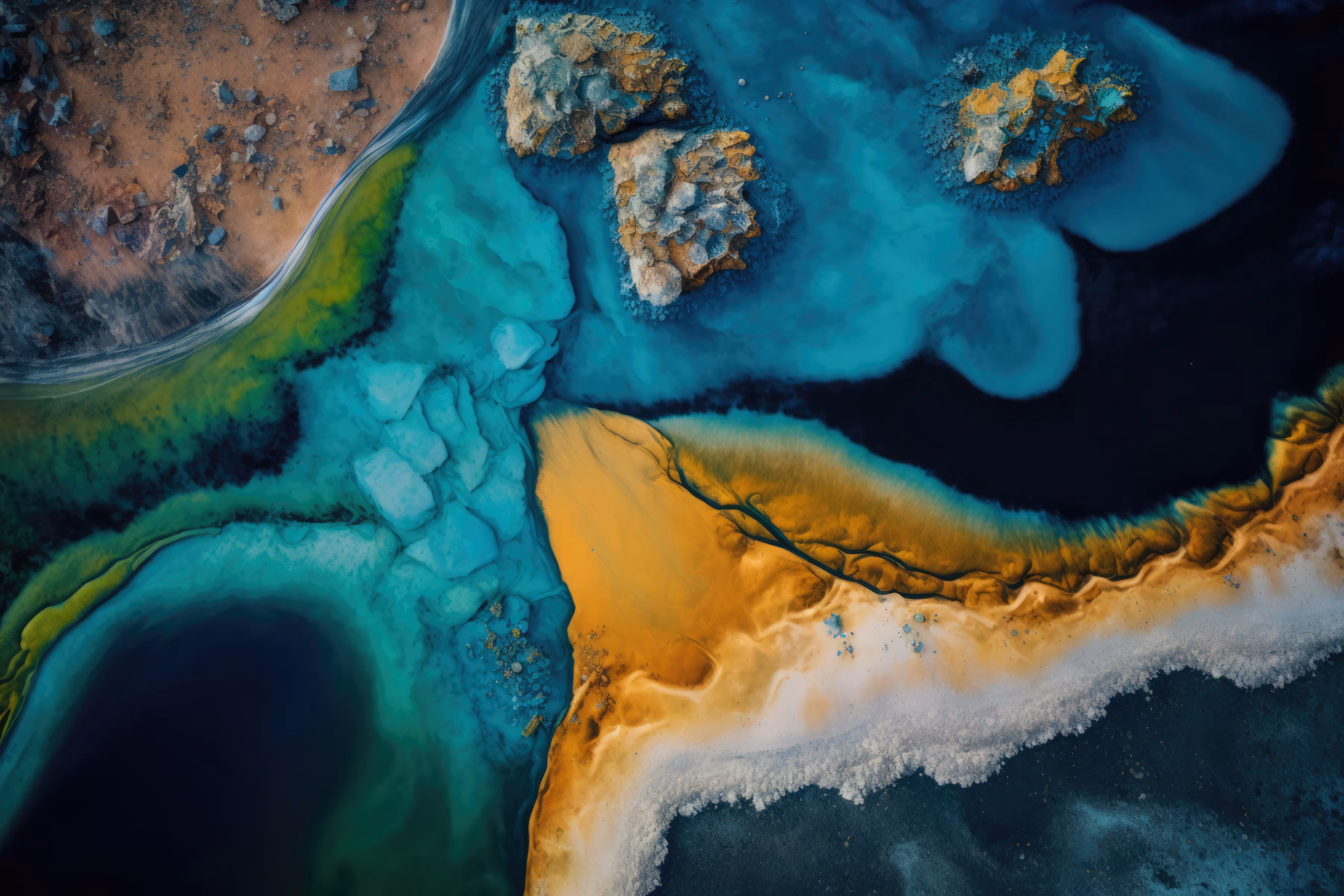 Coastal Chromodynamics