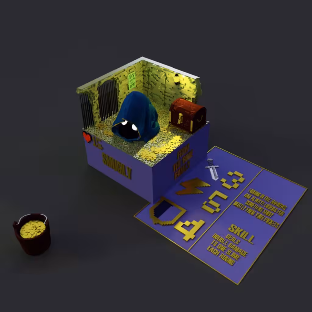 Voxel Slimes Smugily